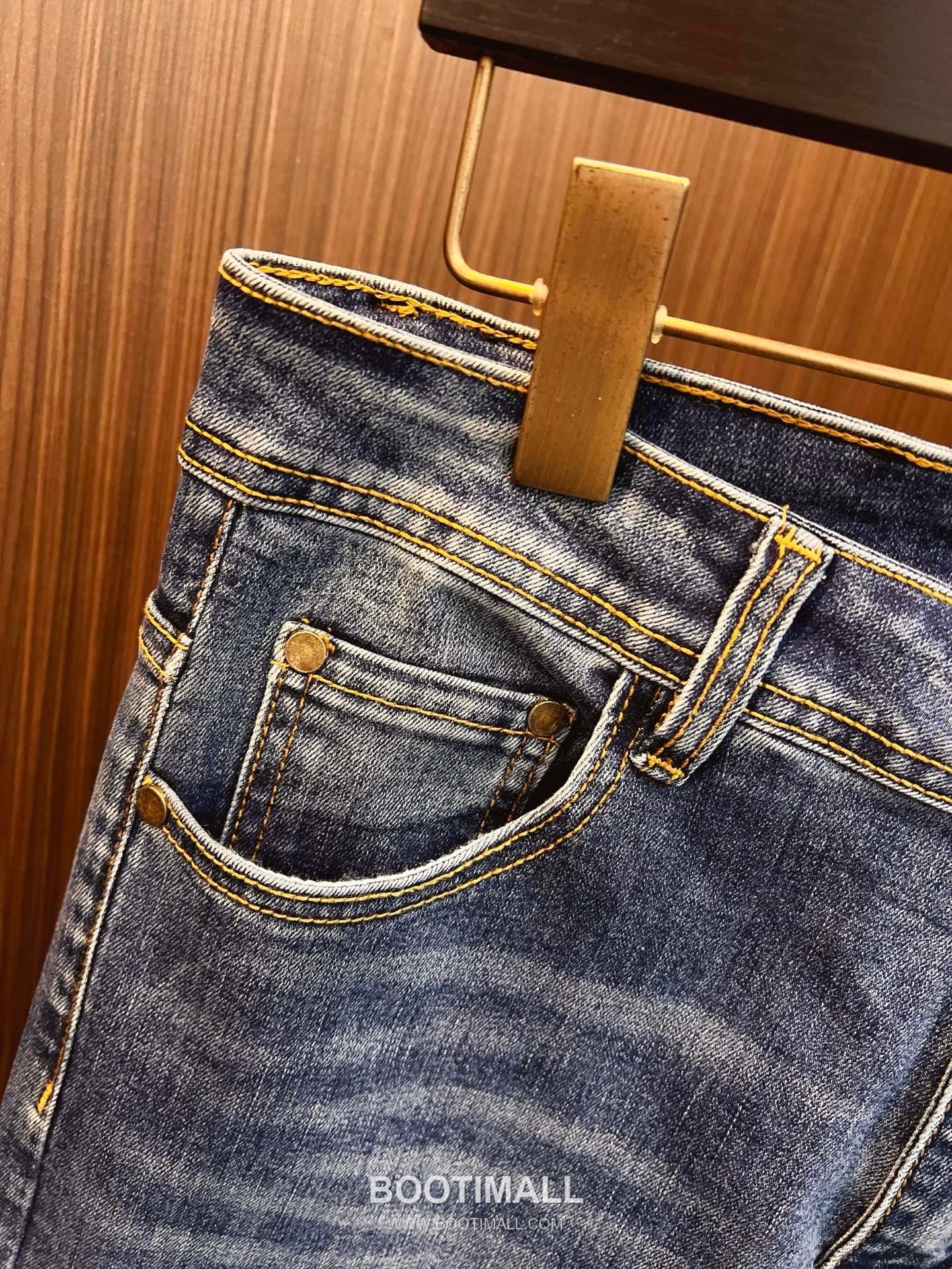 Fendi Selvedge Denim Jeans Indigo Blue 펜디 셀비지 데님 진 인디고 블루 5