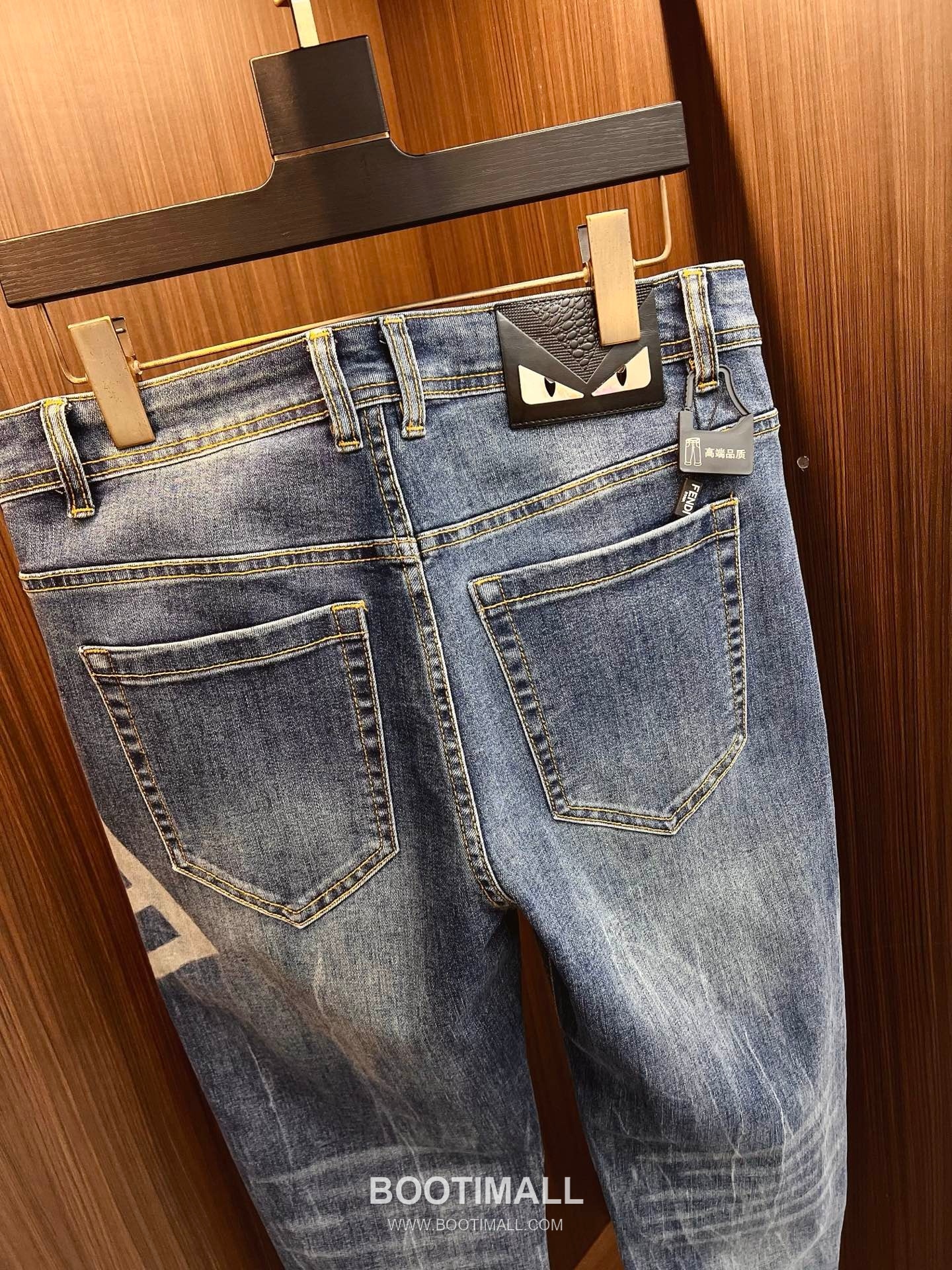 Fendi Selvedge Denim Jeans Indigo Blue 펜디 셀비지 데님 진 인디고 블루 12