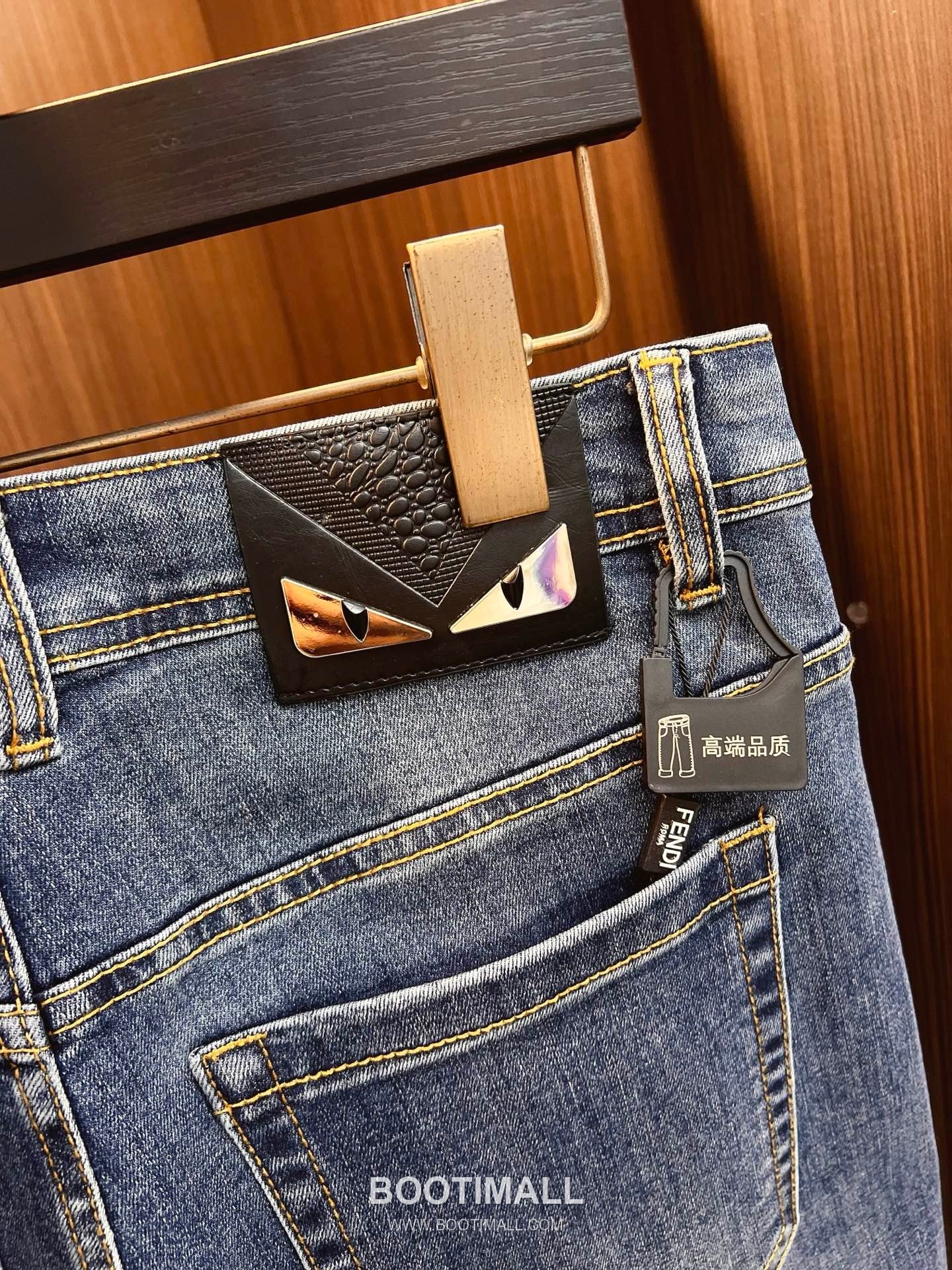 Fendi Selvedge Denim Jeans Indigo Blue 펜디 셀비지 데님 진 인디고 블루 13