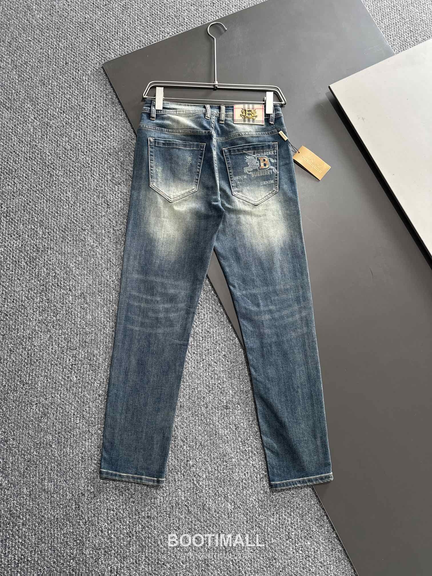 Burberry Cotton Denim Jeans Blue 버버리 코튼 데님 진 블루 3