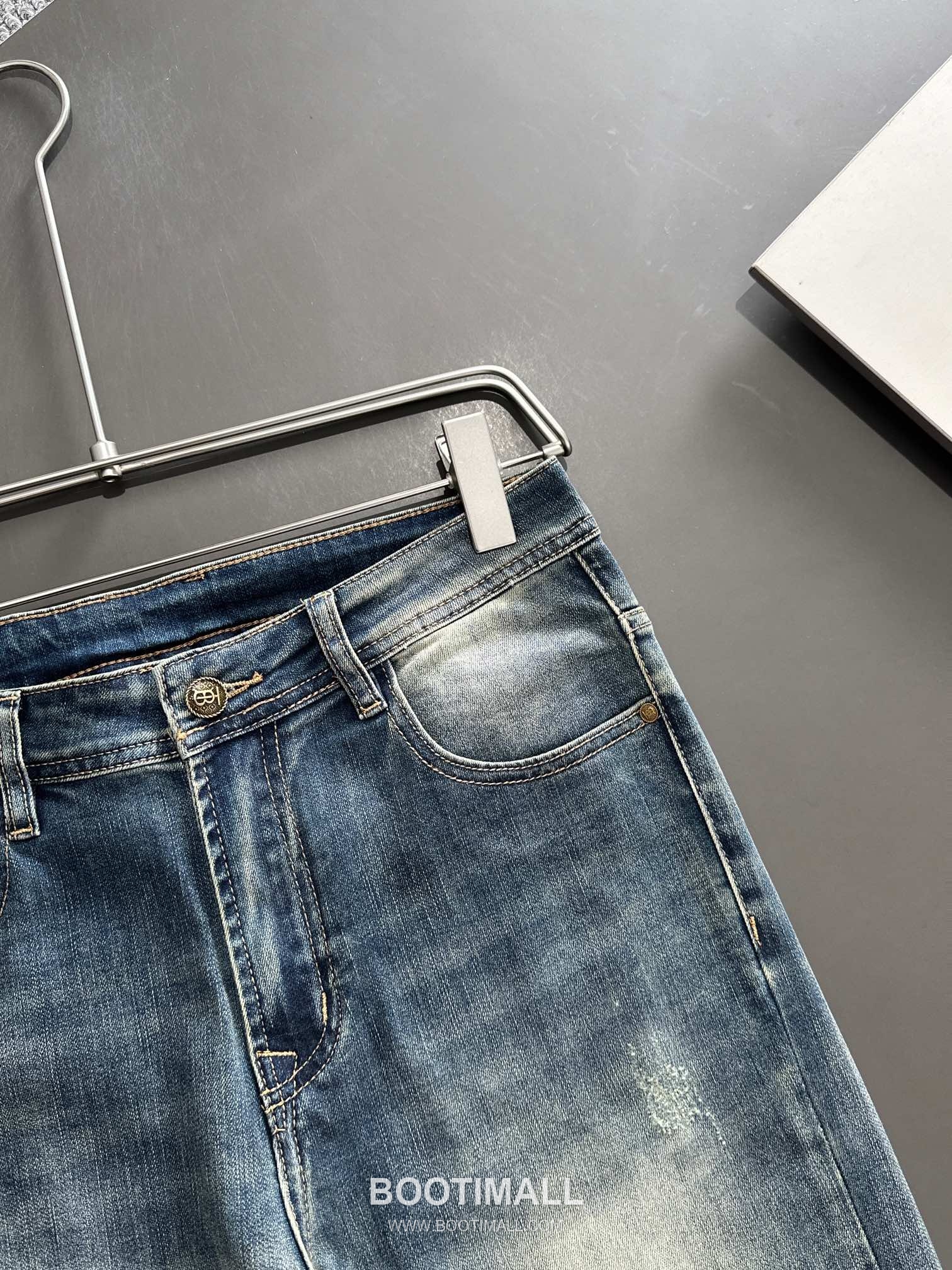 Burberry Cotton Denim Jeans Blue 버버리 코튼 데님 진 블루 4