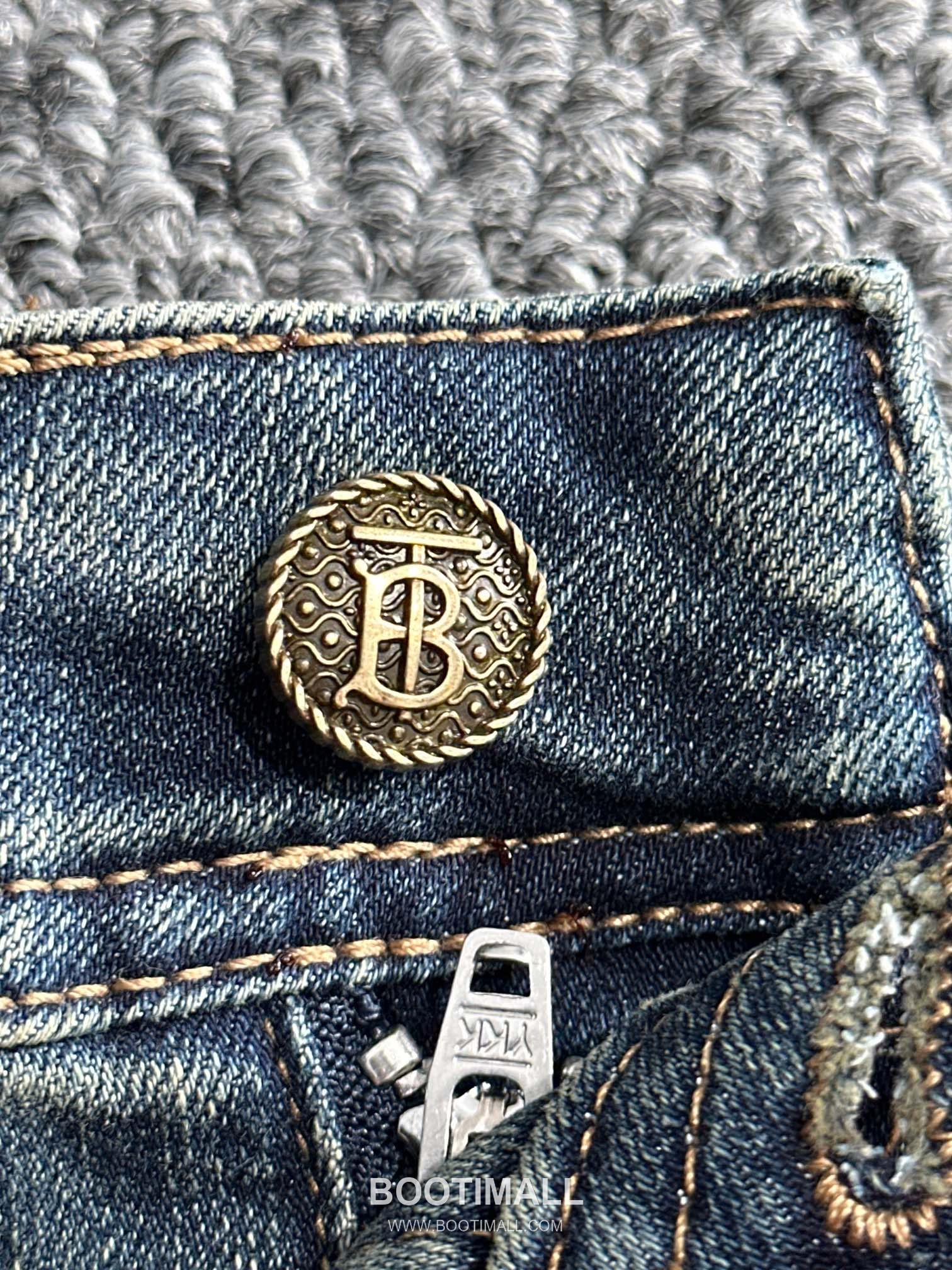 Burberry Cotton Denim Jeans Blue 버버리 코튼 데님 진 블루 5