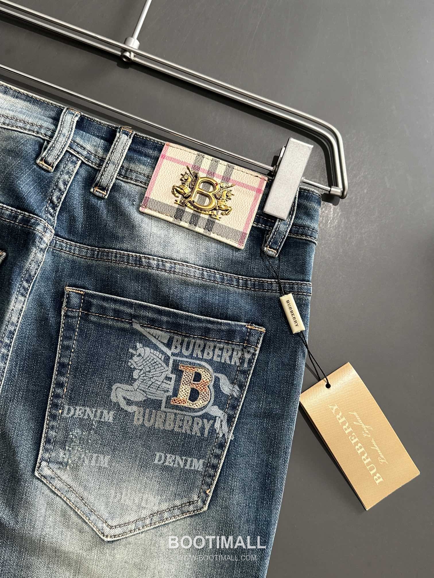 Burberry Cotton Denim Jeans Blue 버버리 코튼 데님 진 블루 6
