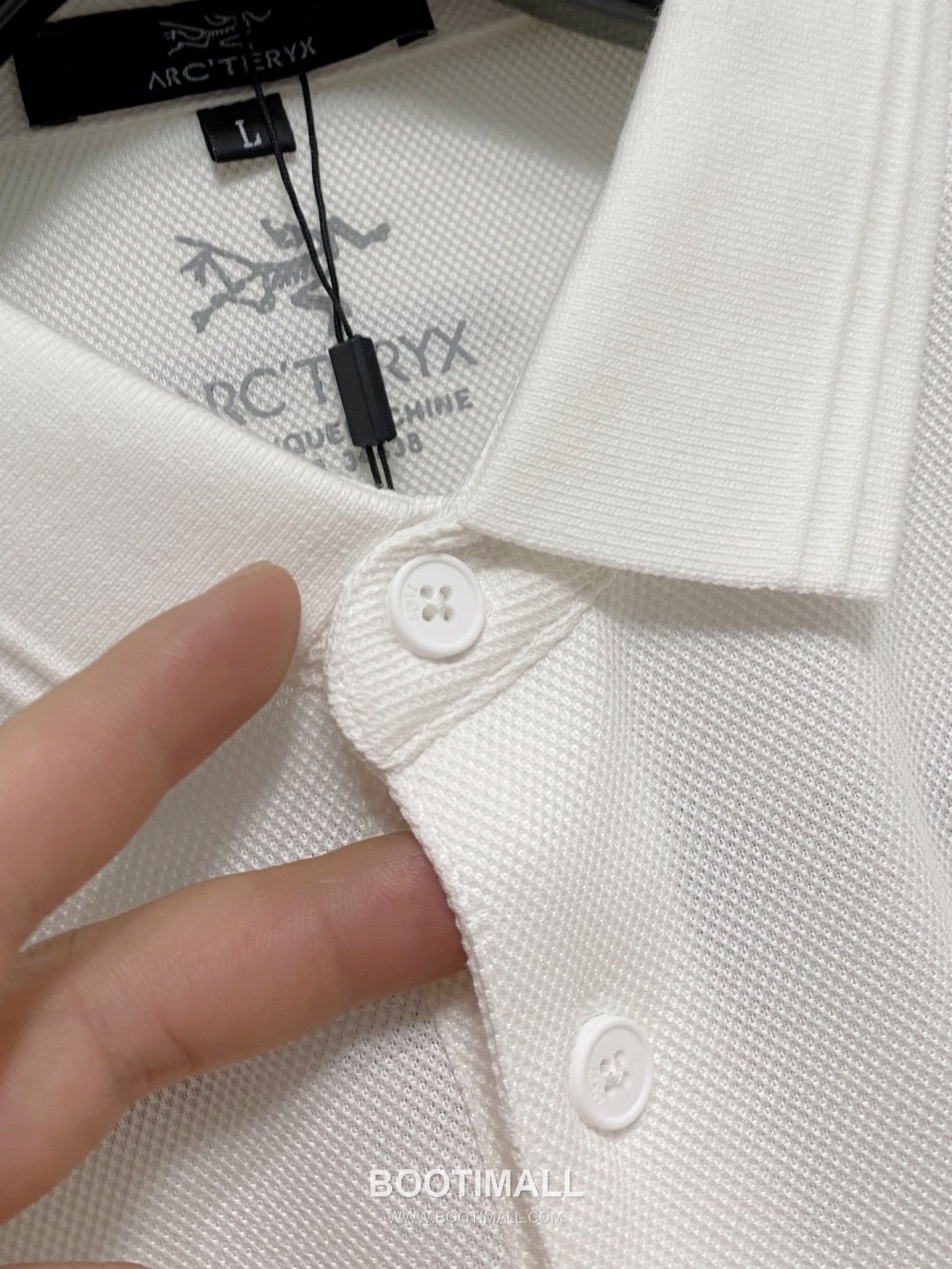 Off-White Logo Pique Cotton Polo Shirt 오프화이트 로고 피케 코튼 폴로 셔츠 3