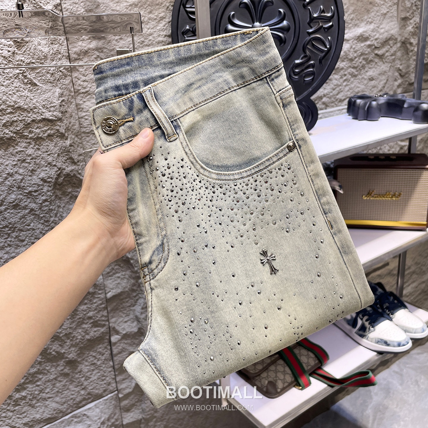 Chrome Hearts Denim Jeans Indigo 크롬하츠 데님 진 인디고 1