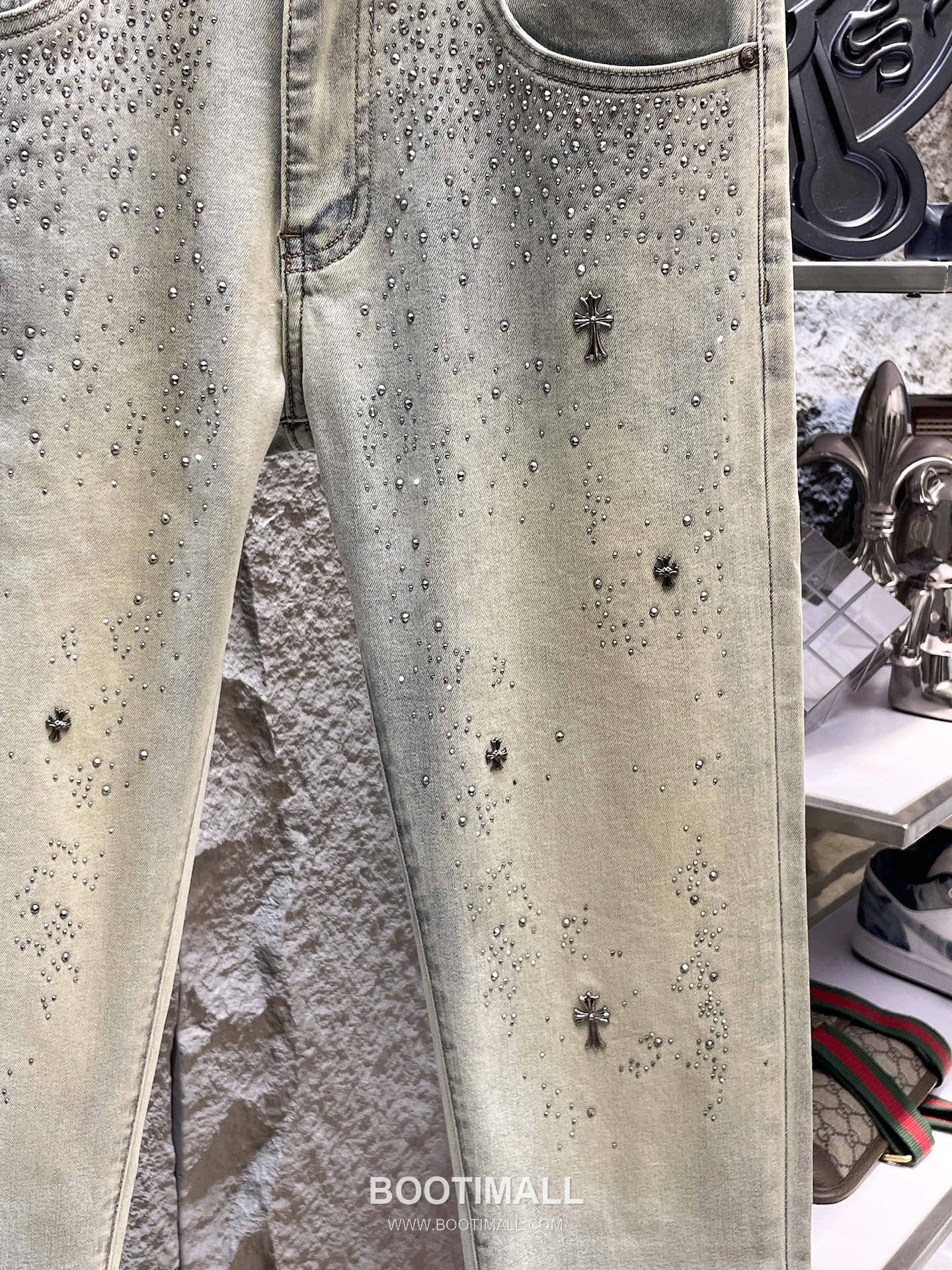 Chrome Hearts Denim Jeans Indigo 크롬하츠 데님 진 인디고 8