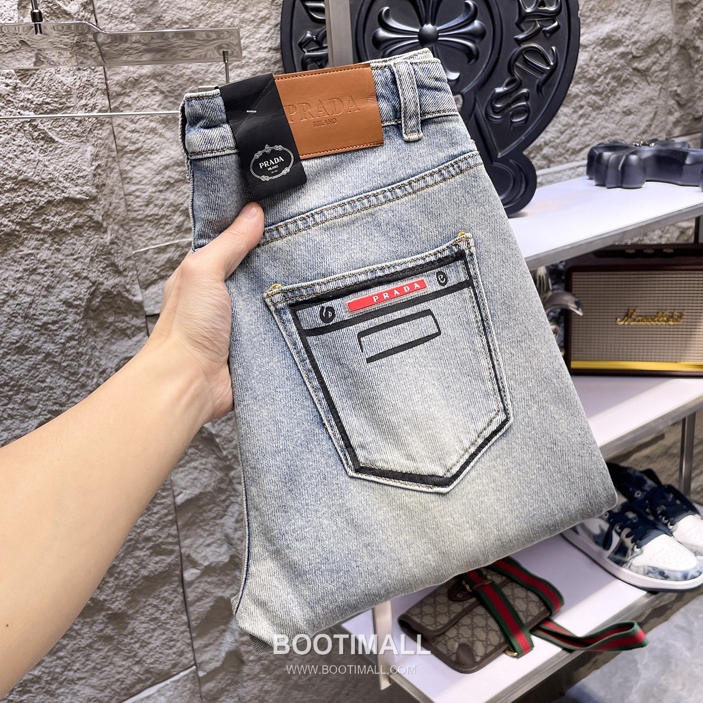 Prada Denim Jeans Indigo Blue 프라다 데님 진 인디고 블루 1