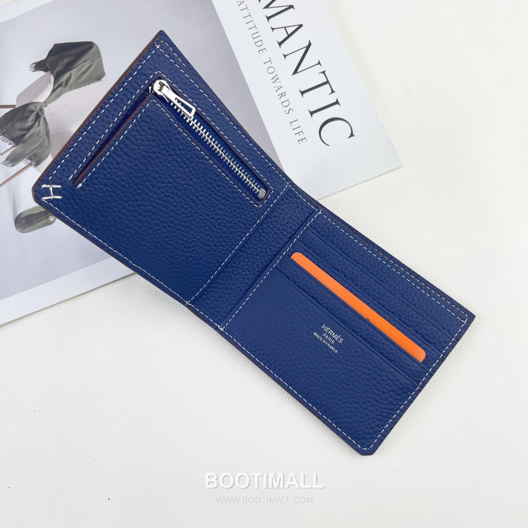 Hermes Evercolor Short Wallet H525 Evercolor Calfskin Compact Wallet 에르메스 에버컬러 숏 월렛 H525 에버컬러 카프스킨 반지갑 11cm 4