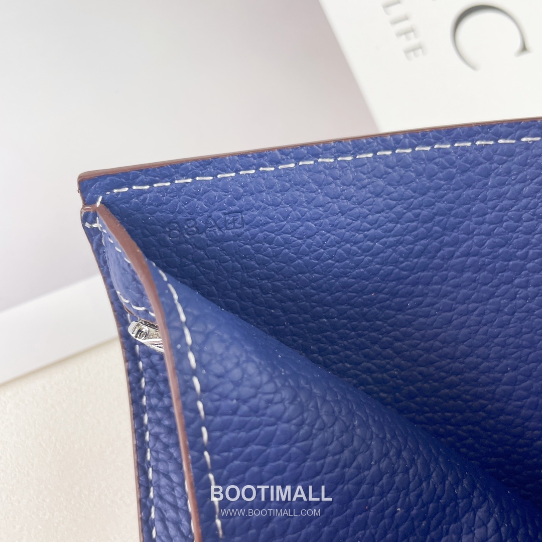 Hermes Evercolor Short Wallet H525 Evercolor Calfskin Compact Wallet 에르메스 에버컬러 숏 월렛 H525 에버컬러 카프스킨 반지갑 11cm 7