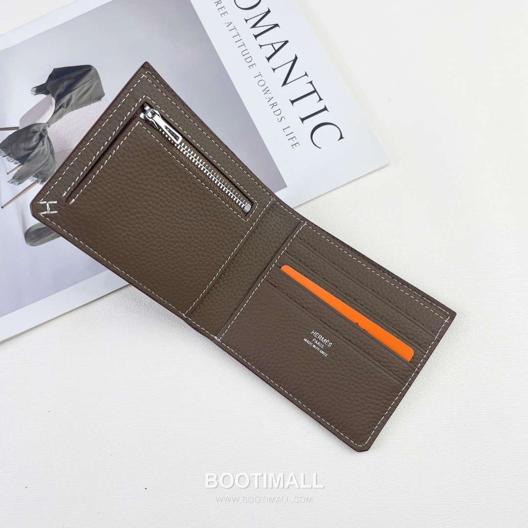Hermes Evercolor Short Wallet H525 Evercolor Calfskin Compact Wallet 에르메스 에버컬러 숏 월렛 H525 에버컬러 카프스킨 반지갑 11cm -2 4