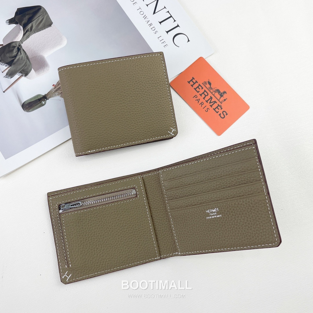 Hermes Evercolor Short Wallet H525 Evercolor Calfskin Compact Wallet 에르메스 에버컬러 숏 월렛 H525 에버컬러 카프스킨 반지갑 11cm -2 1