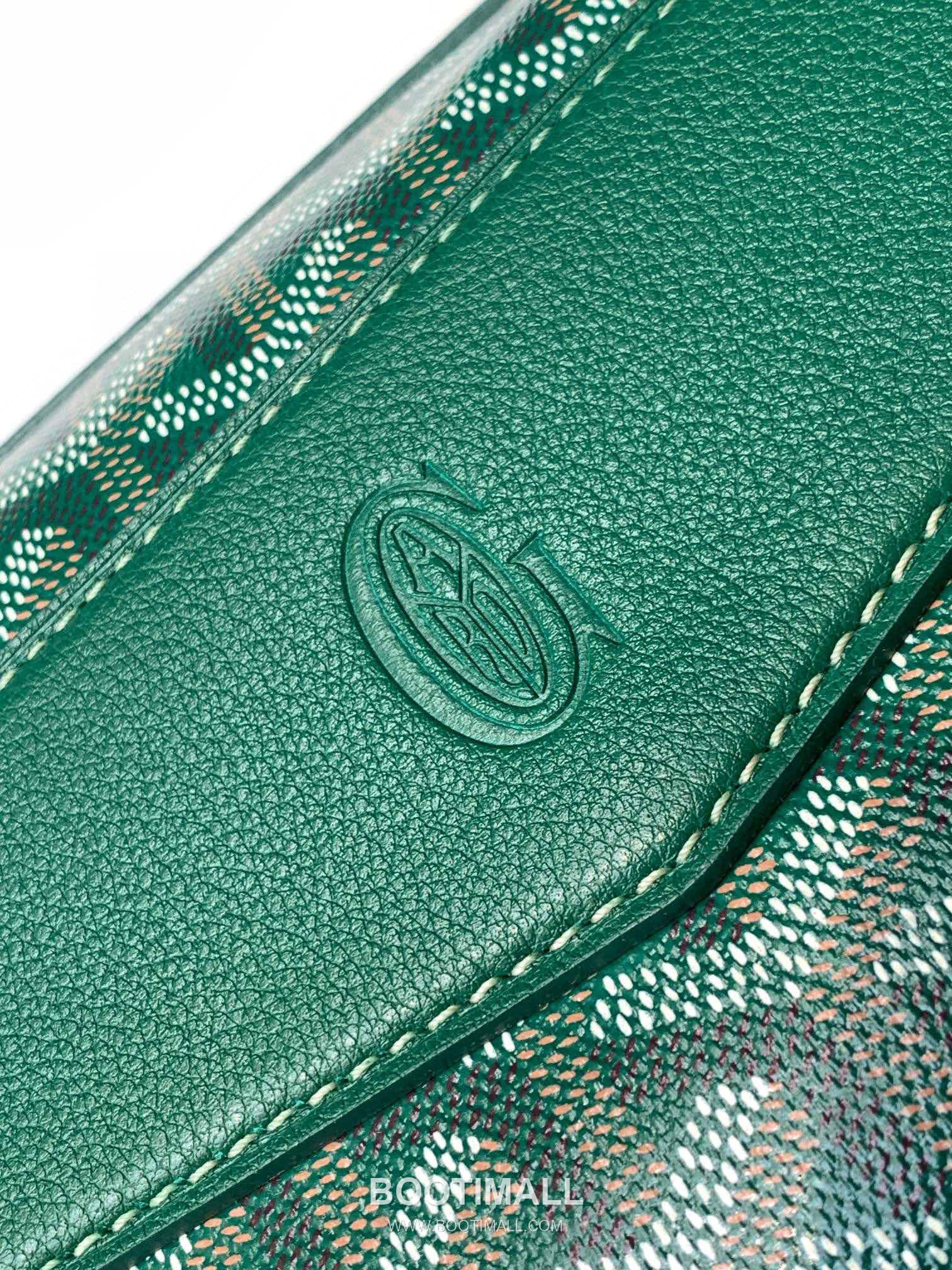 Goyard Cisalpin Briefcase Goyardine Canvas Green Briefcase 고야드 시살팽 브리프케이스 고야딘 캔버스 그린 브리프케이스 39cm 5