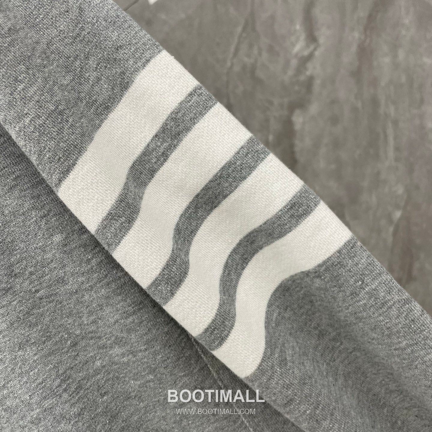 Thom Browne Tricolor Ribbed Hoodie Cotton Navy Hoodie 트라이컬러 리브드 후드 코튼 네이비 후드 8