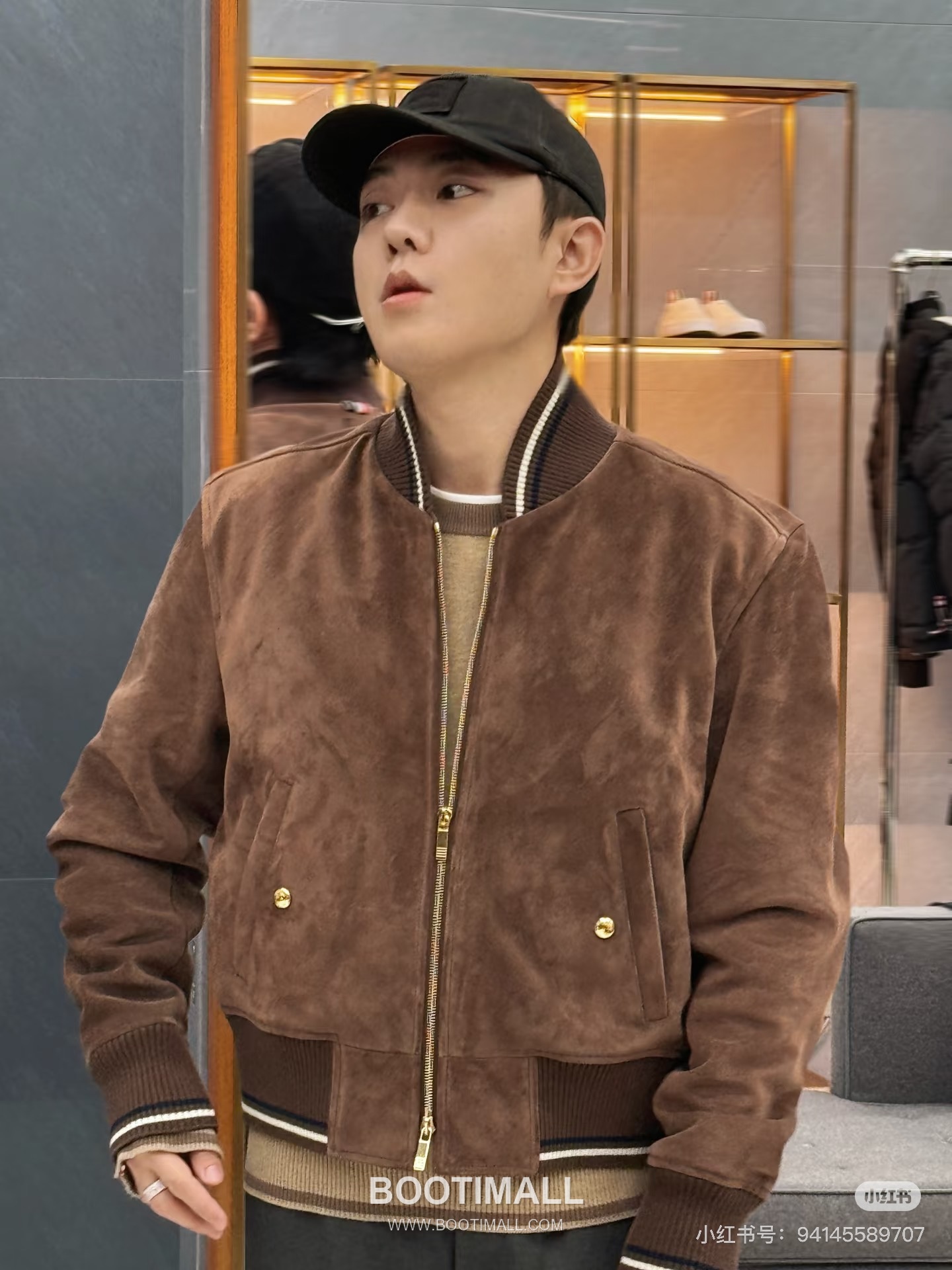 Thom Browne Tricolor Ribbed Hoodie Cotton Navy Hoodie 트라이컬러 리브드 후드 코튼 네이비 후드 17