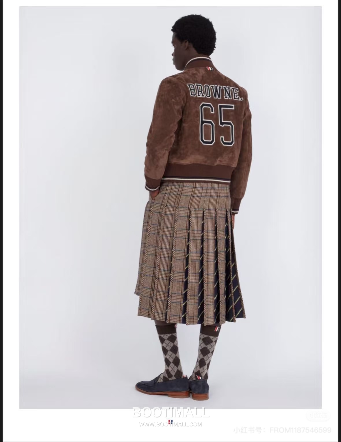 Thom Browne Tricolor Ribbed Hoodie Cotton Navy Hoodie 트라이컬러 리브드 후드 코튼 네이비 후드 19