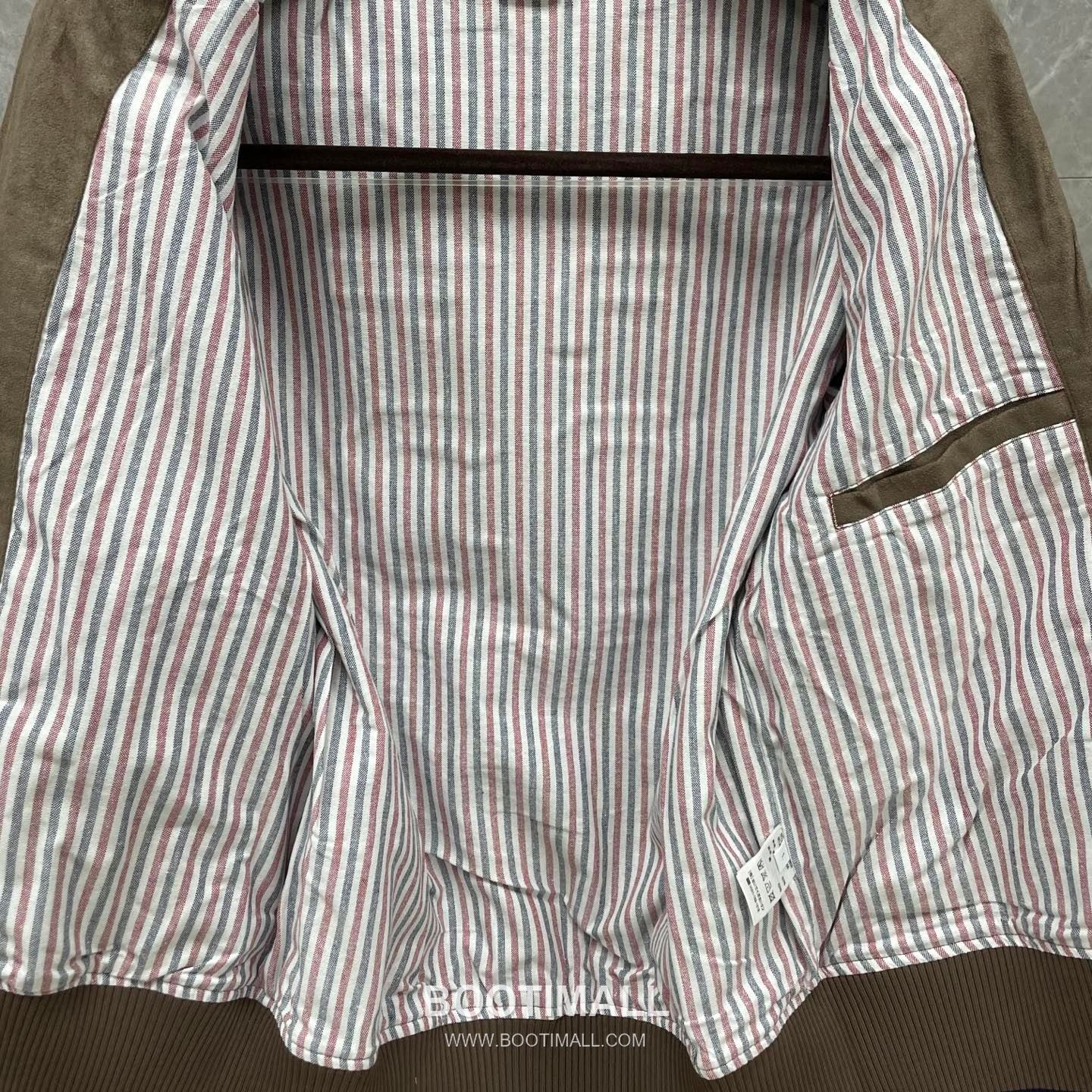 Thom Browne Tricolor Ribbed Hoodie Cotton Navy Hoodie 트라이컬러 리브드 후드 코튼 네이비 후드 24