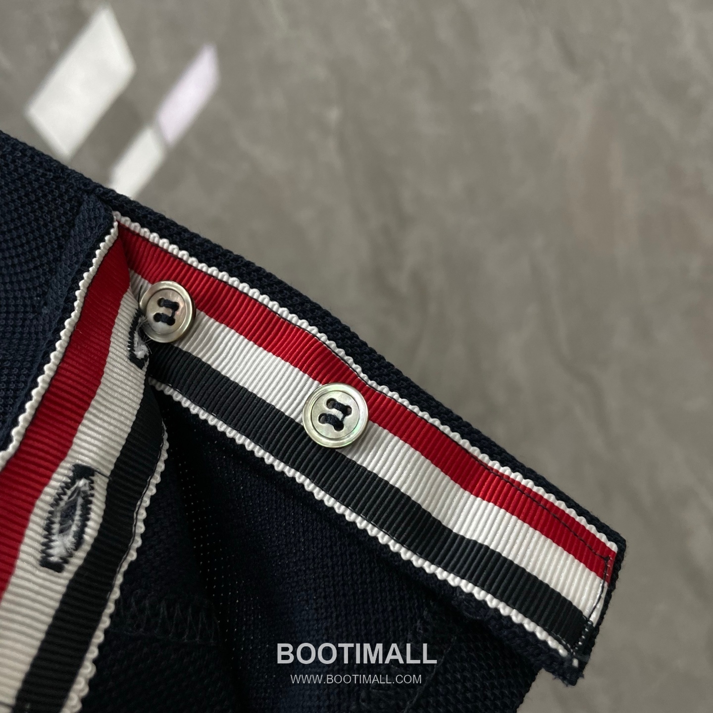 Thom Browne Horse Embroidery Polo Shirt - Year of the Horse Limited Edition Cotton Navy Blue, Gray, White Polo Shirt 말 자수 폴로 셔츠 - 말의 해 한정판 코튼 네이비 블루, 그레이, 화이트 폴로 셔츠 13