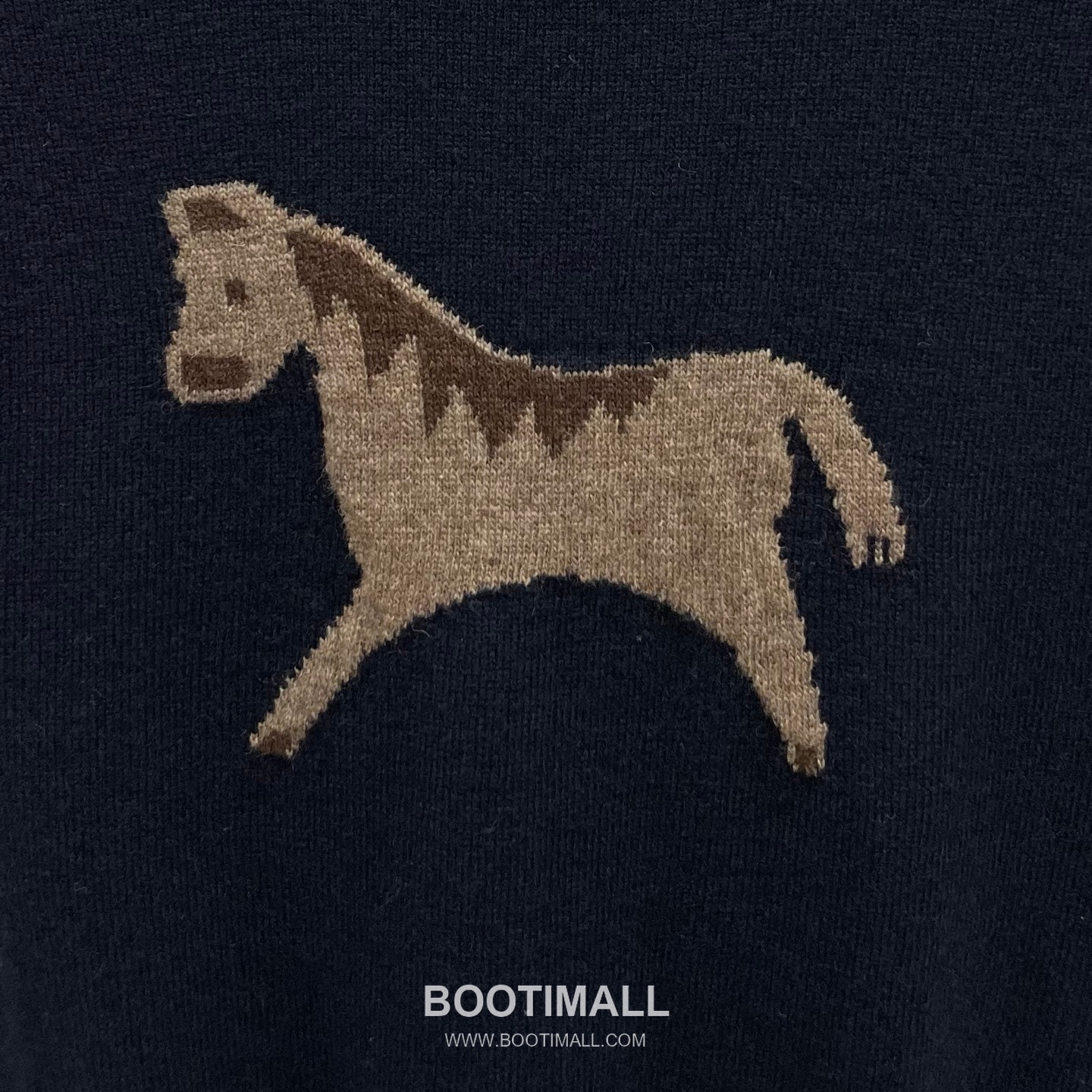 Thom Browne Horse Graphic Short Sleeve T-Shirt Cotton Navy T-Shirt 말 그래픽 반팔 티셔츠 코튼 네이비 티셔츠 0, 1, 2 14