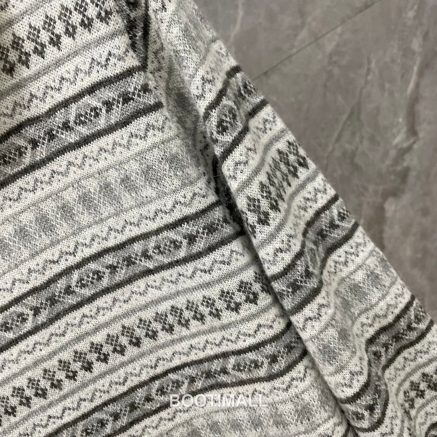 Thom Browne Fair Isle Merino Wool Collared Knit Sweater Merino Wool Gray Knit Sweater 페어 아일 메리노 울 칼라 니트 스웨터 메리노 울 그레이 니트 스웨터 12