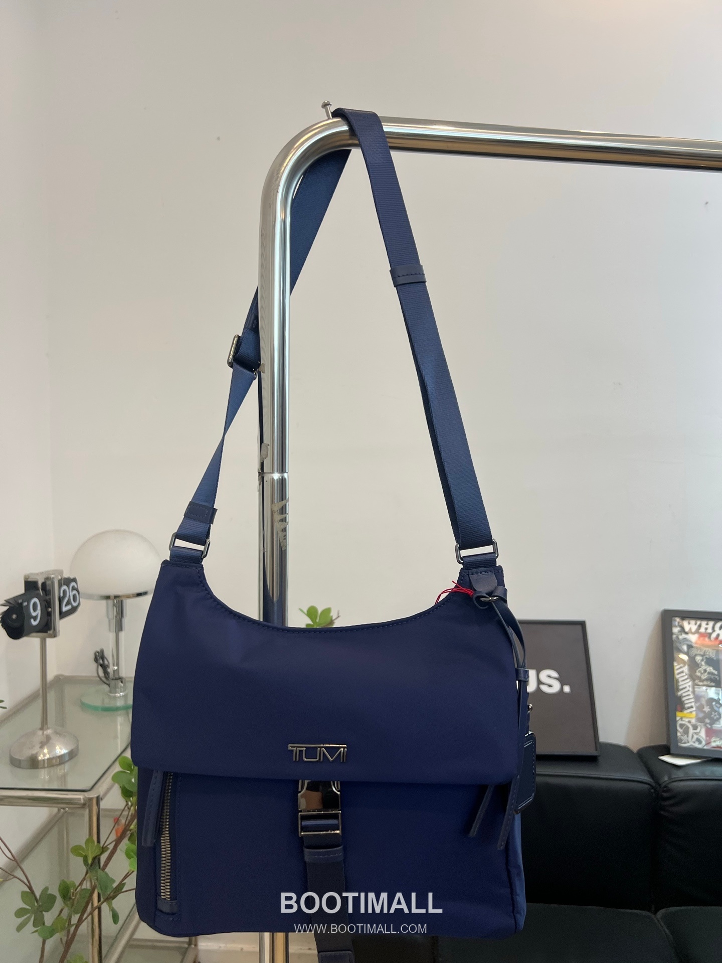 TUMI 196658 Voyageur Nylon Blue Crossbody Bag 투미 196658 보야저 나일론 블루 크로스백 29cm 1
