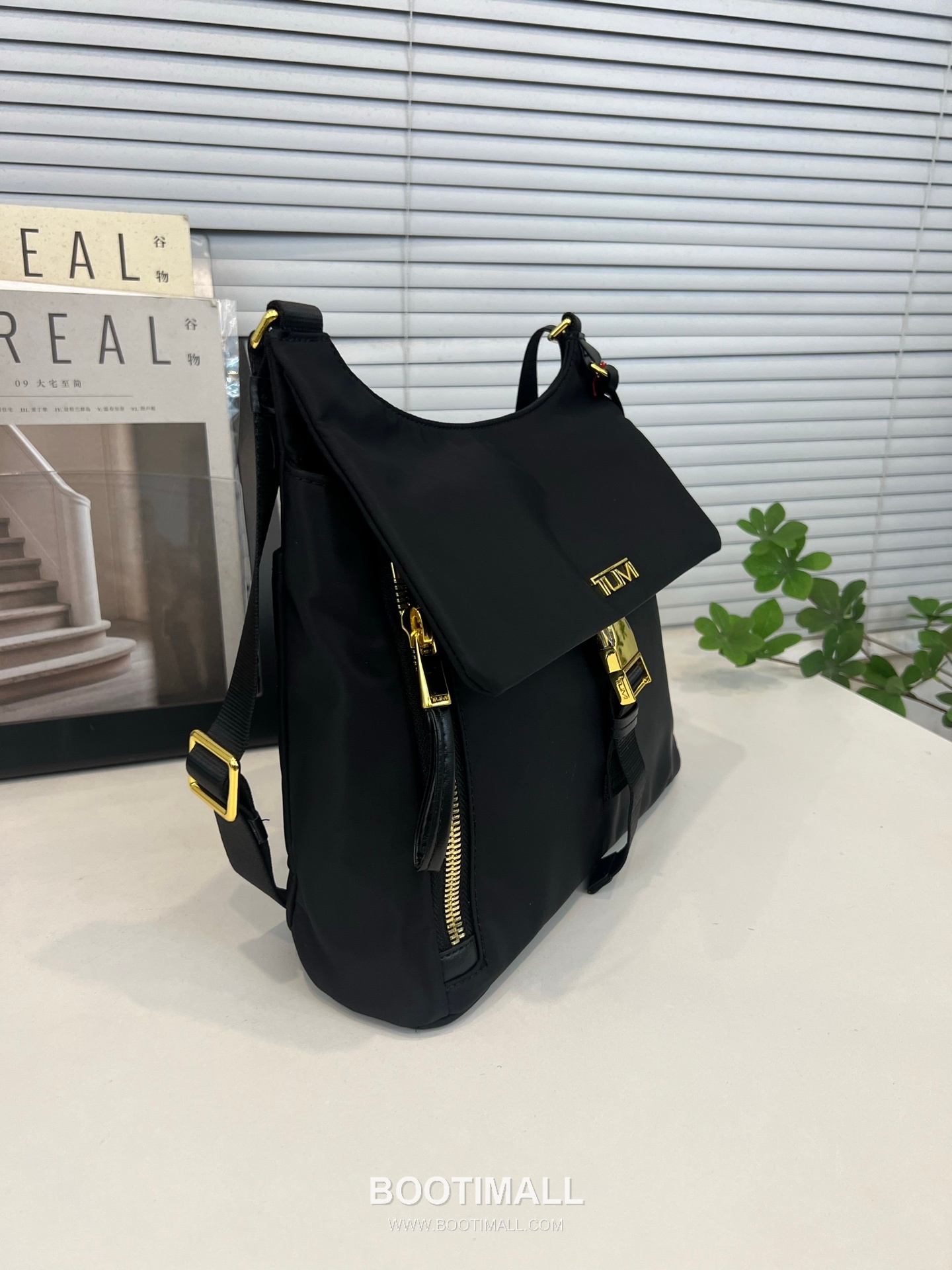 TUMI 196658 Voyageur Nylon Blue Crossbody Bag 투미 196658 보야저 나일론 블루 크로스백 29cm 4