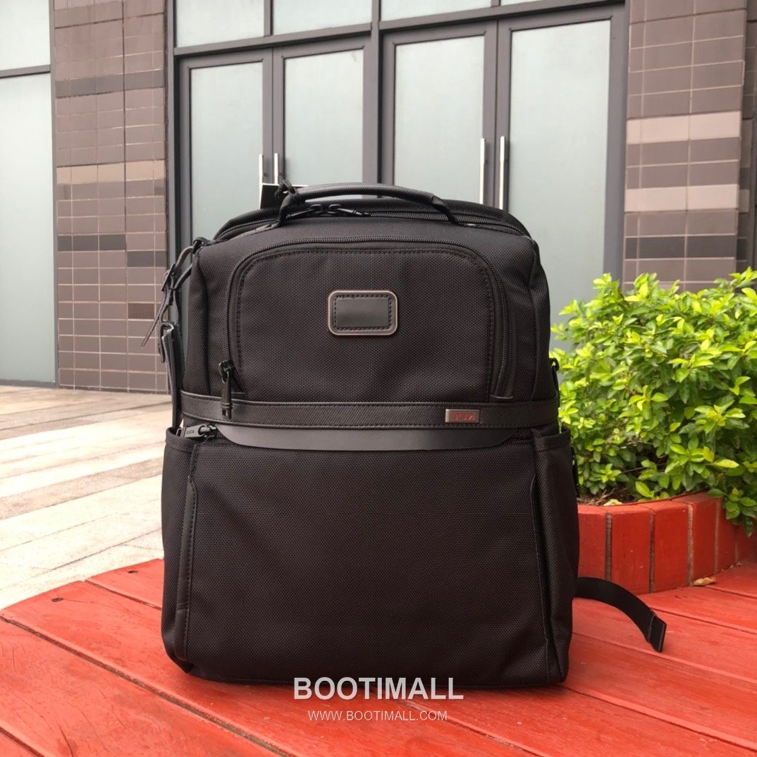 TUMI Alpha Ballistic Nylon Backpack 2603177 Ballistic Nylon Black Backpack 투미 알파 발리스틱 나일론 백팩 2603177 발리스틱 나일론 블랙 백팩 41cm 1