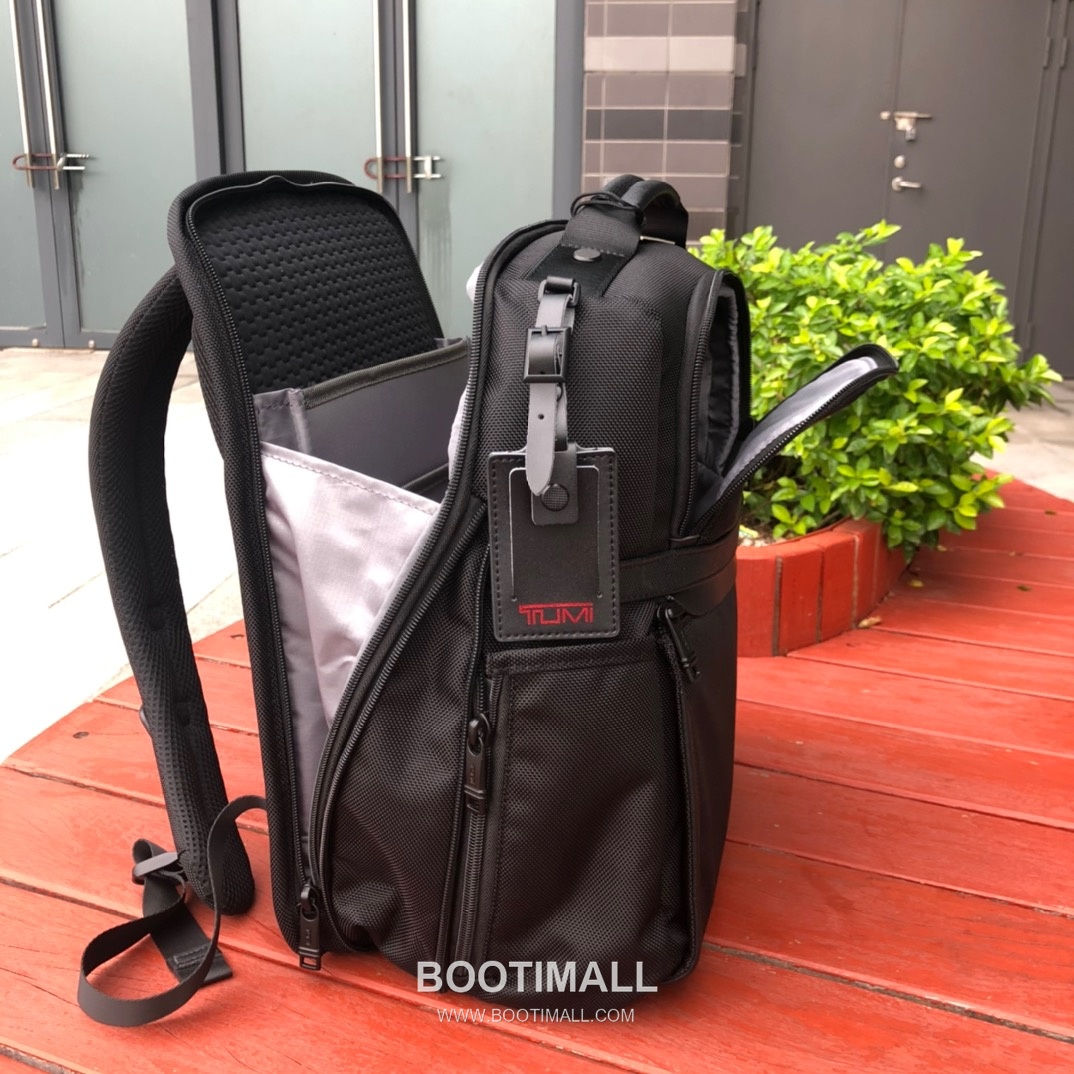 TUMI Alpha Ballistic Nylon Backpack 2603177 Ballistic Nylon Black Backpack 투미 알파 발리스틱 나일론 백팩 2603177 발리스틱 나일론 블랙 백팩 41cm 5