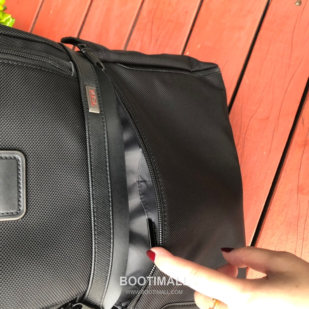 TUMI Alpha Ballistic Nylon Backpack 2603177 Ballistic Nylon Black Backpack 투미 알파 발리스틱 나일론 백팩 2603177 발리스틱 나일론 블랙 백팩 41cm 9