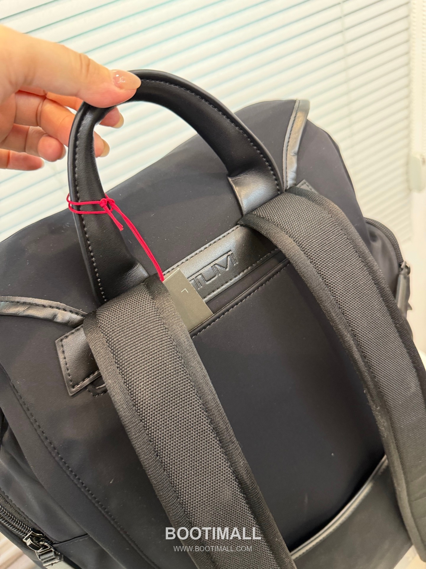 TUMI Harrison Drawstring Flap Backpack 66020618 Ballistic Nylon Black Backpack 투미 해리슨 드로스트링 플랩 백팩 66020618 발리스틱 나일론 블랙 백팩 49.5cm 5