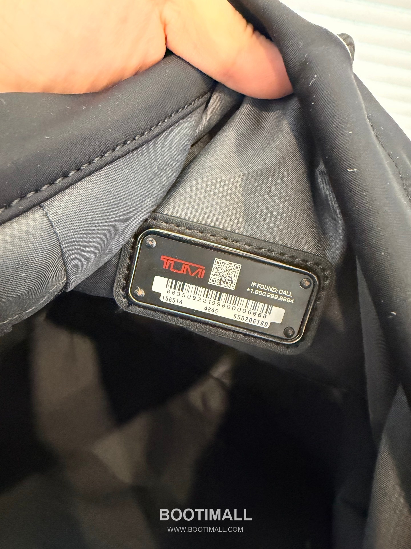 TUMI Harrison Drawstring Flap Backpack 66020618 Ballistic Nylon Black Backpack 투미 해리슨 드로스트링 플랩 백팩 66020618 발리스틱 나일론 블랙 백팩 49.5cm 9