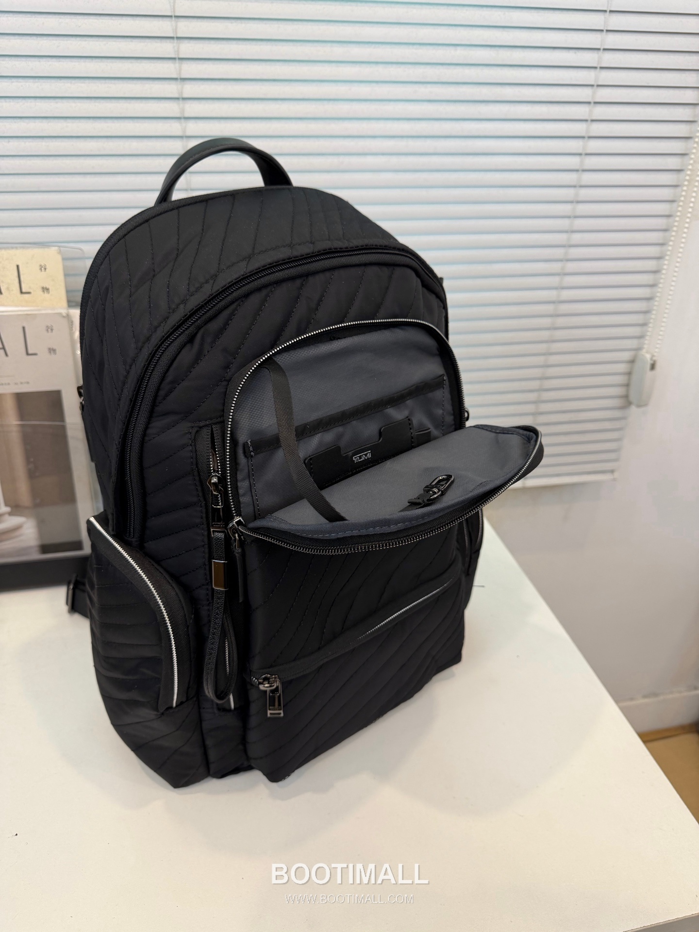 TUMI Voyageur 196600 Nylon Purple Backpack 투미 보야지 196600 나일론 퍼플 백팩 41cm 5