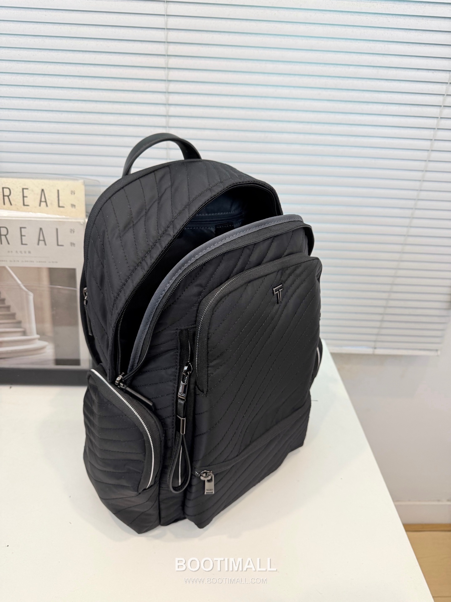 TUMI Voyageur 196600 Nylon Purple Backpack 투미 보야지 196600 나일론 퍼플 백팩 41cm 7