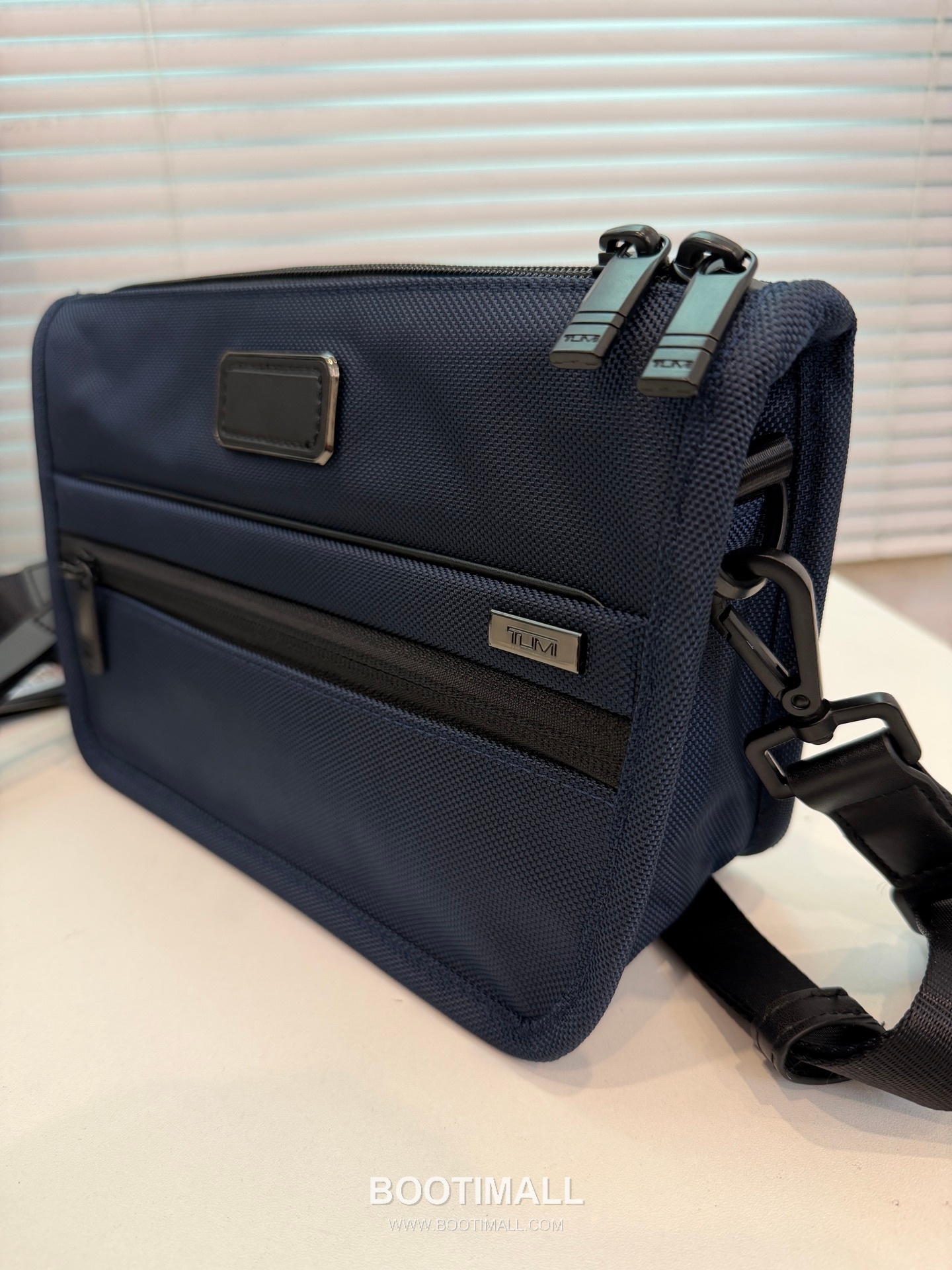 TUMI Alpha 4 Crossbody 2203725 Ballistic Nylon Black Crossbody Bag 투미 알파 4 크로스바디 2203725 발리스틱 나일론 블랙 크로스백 28cm 6