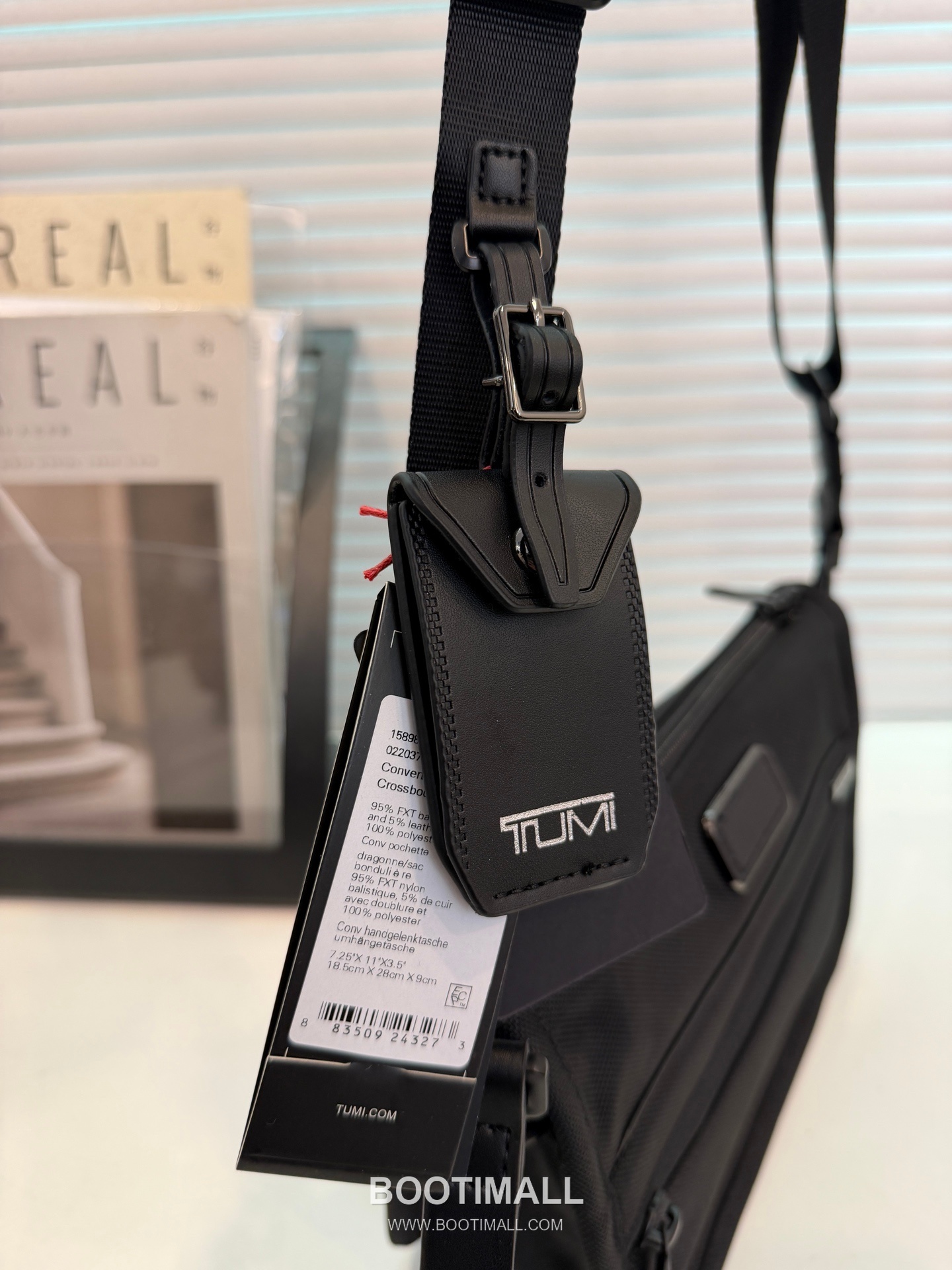 TUMI Alpha 4 Crossbody 2203725 Ballistic Nylon Black Crossbody Bag 투미 알파 4 크로스바디 2203725 발리스틱 나일론 블랙 크로스백 28cm 6