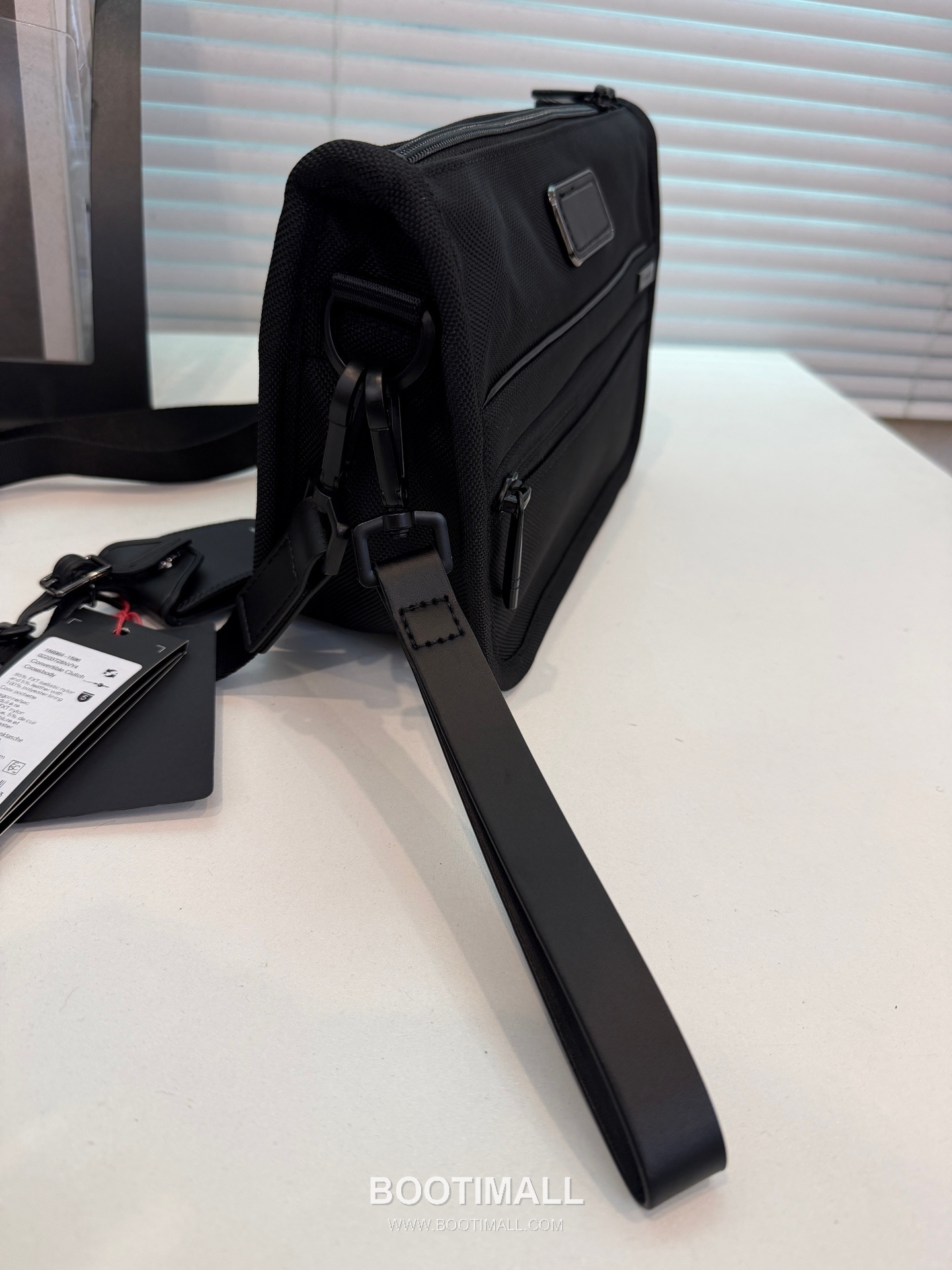 TUMI Alpha 4 Crossbody 2203725 Ballistic Nylon Black Crossbody Bag 투미 알파 4 크로스바디 2203725 발리스틱 나일론 블랙 크로스백 28cm 8