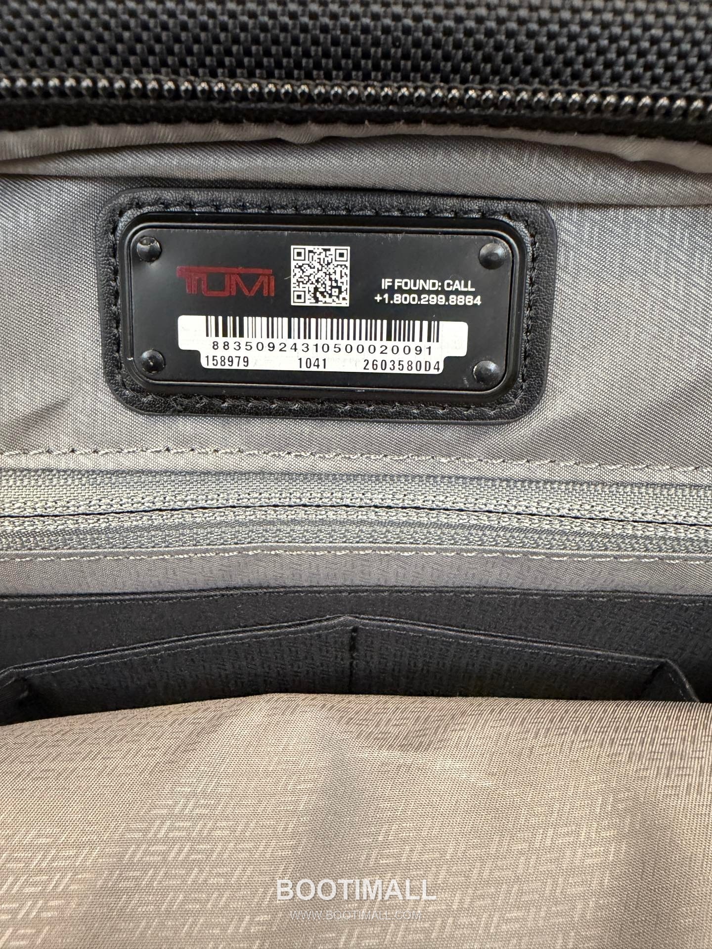 TUMI Alpha 4 Extra Large Backpack 2603580 Ballistic Nylon Black Backpack 투미 알파 4 엑스트라 라지 백팩 2603580 발리스틱 나일론 블랙 백팩 43cm 5