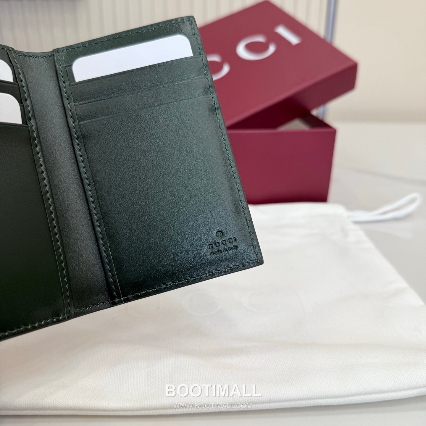 Gucci 768249 GG Supreme Canvas Blue/Green Card Holder 구찌 768249 GG 수프림 캔버스 블루/그린 카드홀더 12cm 5