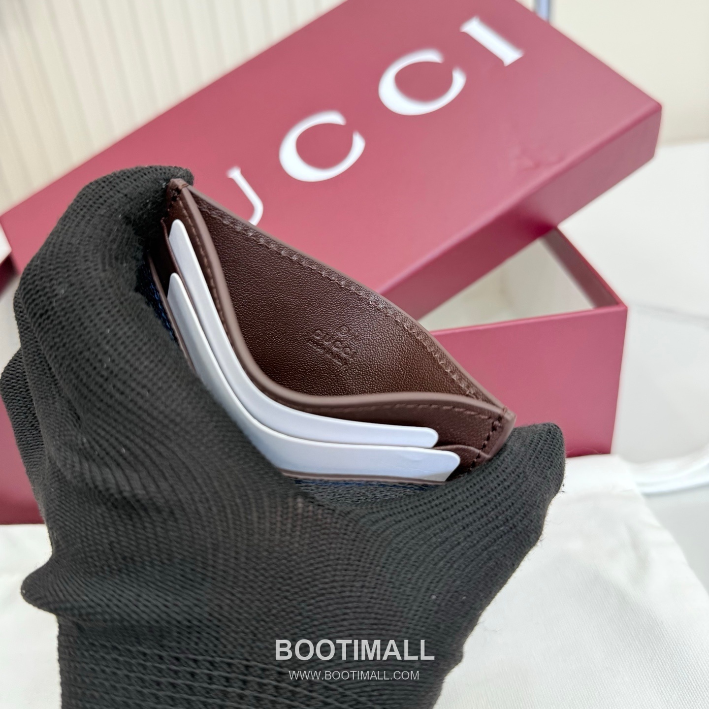 Gucci GG Supreme Card Holder 768248 GG Supreme Canvas Navy Blue/Green Card Holder 구찌 GG 수프림 카드홀더 768248 GG 수프림 캔버스 네이비 블루/그린 카드지갑 11cm 9