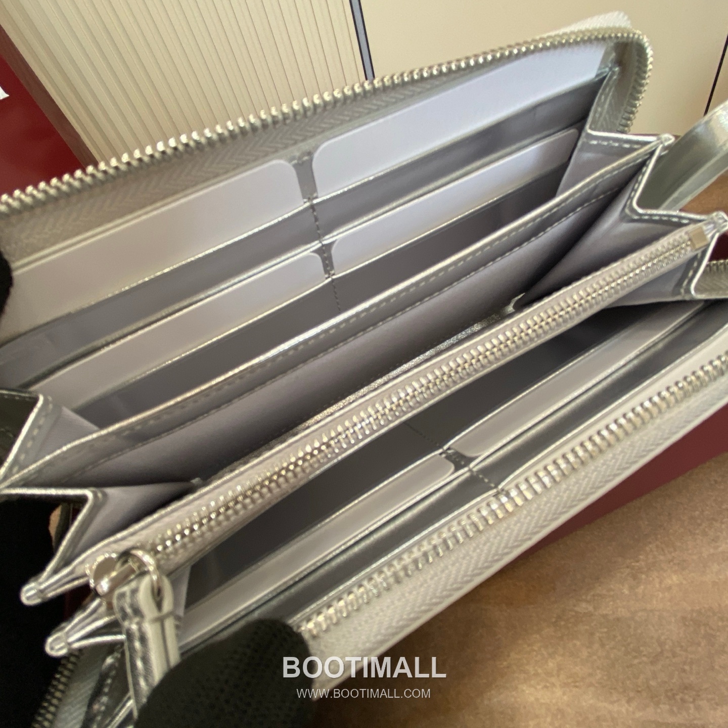 Gucci GG Emblem Mini Wallet 819122 GG Canvas Apricot Silver Compact Wallet 구찌 GG 엠블럼 미니 지갑 819122 GG 캔버스 애프리콧 실버 반지갑 19cm 8