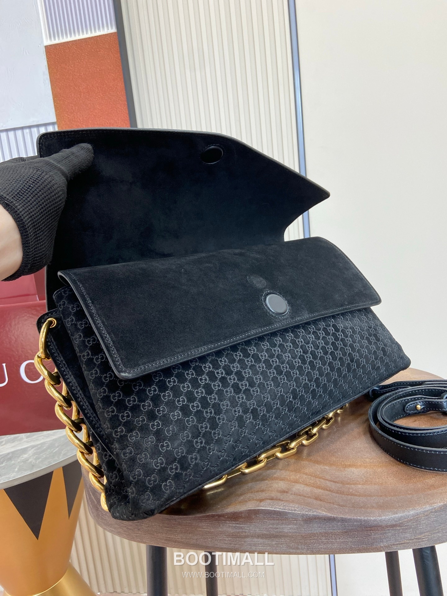 GG Marmont Medium Top Handle GG Matelassé Leather Beige Top Handle Bag GG 마몽 미디엄 탑 핸들 857362 GG 마틀라세 레더 베이지 탑핸들백 36cm 8