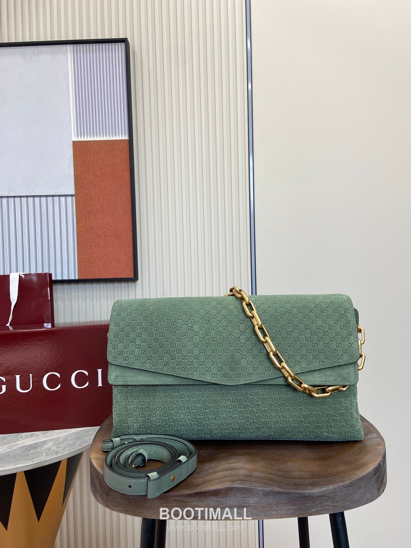 Gucci GG Marmont Large Shoulder Bag 857362 GG Velvet with Embossed Leather Brown Shoulder Bag 구찌 GG 마몽 라지 숄더백 857362 GG 벨벳 위드 엠보싱 레더 브라운 숄더백 36cm 1