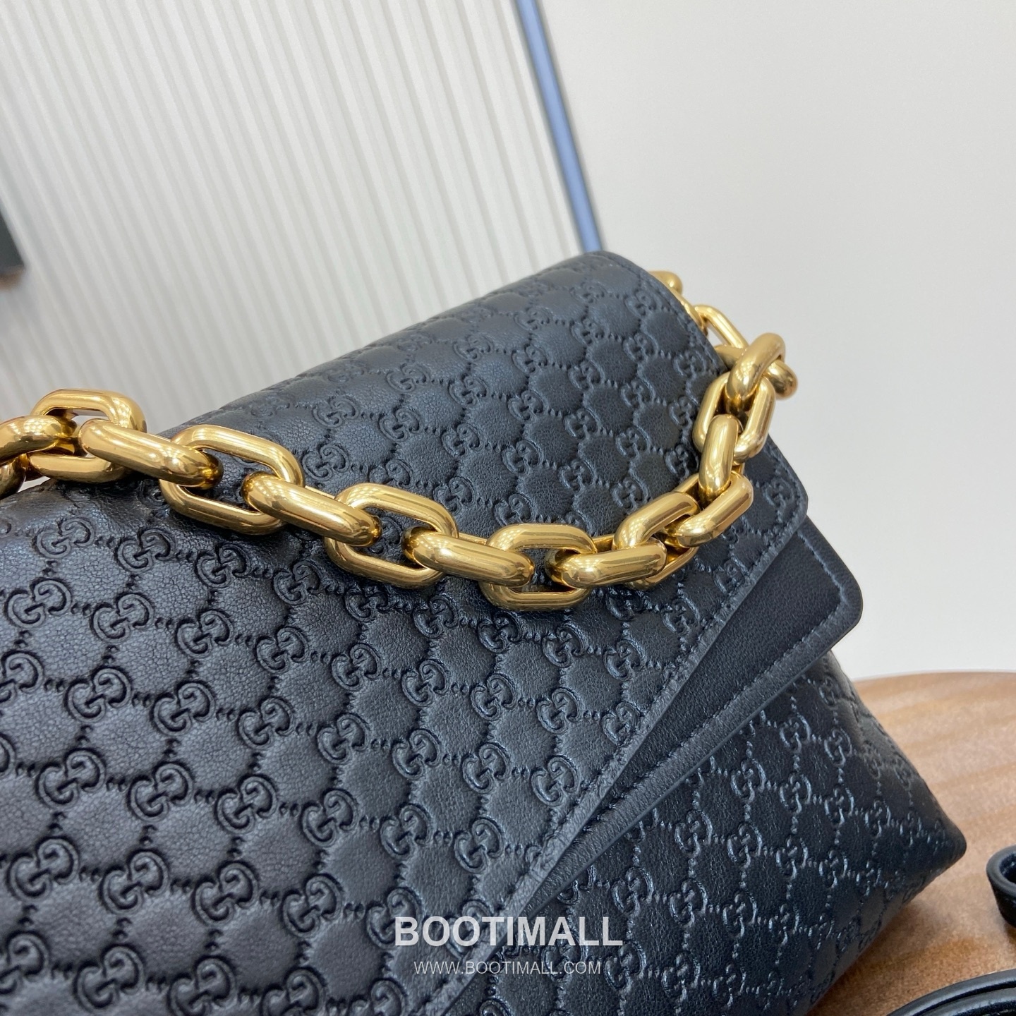 GG Marmont 857622 Embossed Leather Beige Shoulder Bag GG 마몽 857622 엠보싱 레더 베이지 숄더백 28cm 4