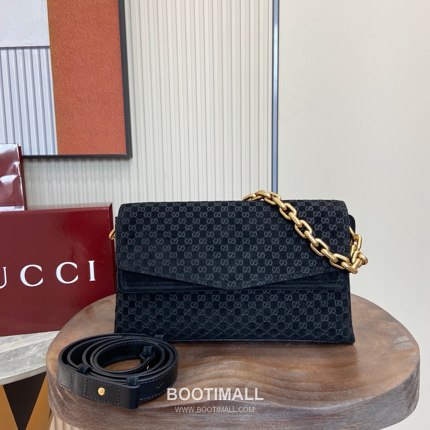 GG Marmont Small Shoulder Bag 857622 GG Supreme Canvas with Embossed Leather Beige Shoulder Bag GG 마몽 스몰 숄더백 857622 GG 수프림 캔버스 & 엠보싱 레더 베이지 숄더백 28cm 1