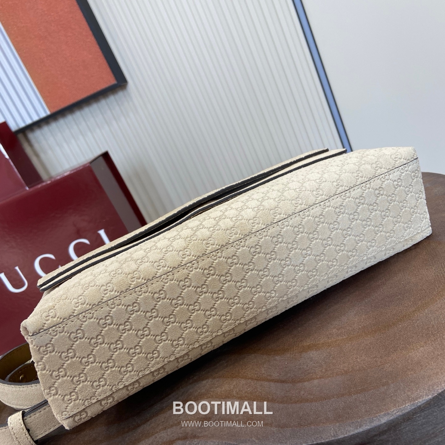 Gucci GG Marmont Matelassé Top Handle Bag GG Velvet & Embossed Leather Brown Top Handle Bag 구찌 GG 마몽 마틀라쎄 탑핸들백 857622 GG 벨벳 & 엠보싱 레더 브라운 탑핸들백 28cm 7