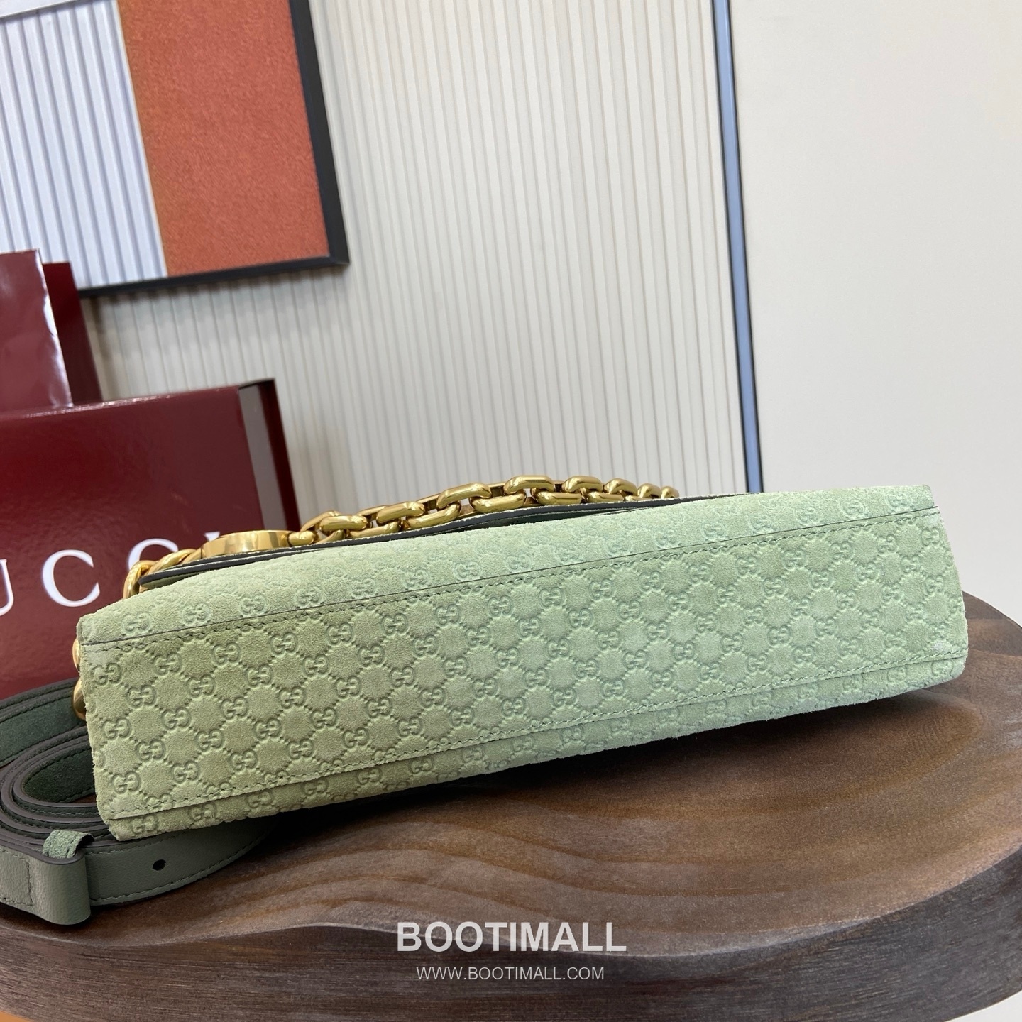 Gucci GG Marmont Matelassé Top Handle Bag GG Velvet & Embossed Leather Brown Top Handle Bag 구찌 GG 마몽 마틀라쎄 탑핸들백 857622 GG 벨벳 & 엠보싱 레더 브라운 탑핸들백 28cm 7