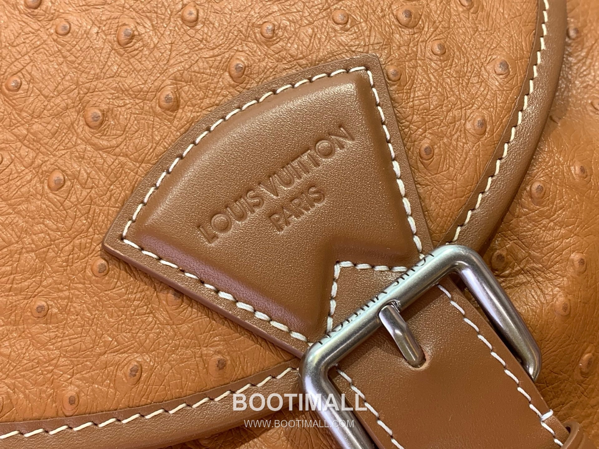 Louis Vuitton Cargo Ostrich Embossed Calfskin Leather Brown Backpack 루이비통 몽수리 카고 M89112 타조문양 카프스킨 레더 브라운 백팩 40cm 5