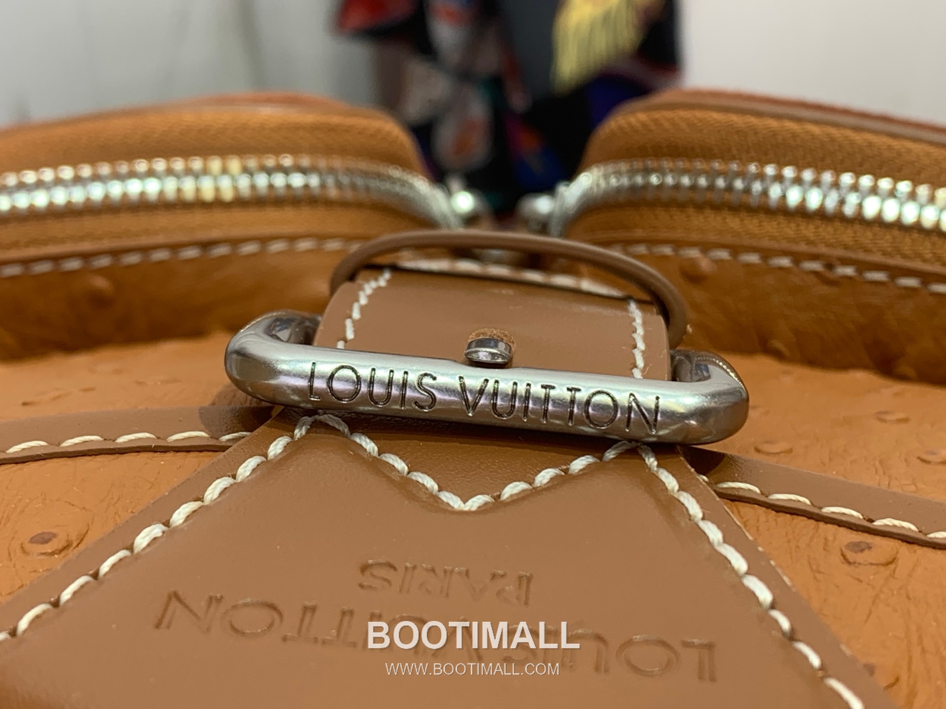 Louis Vuitton Cargo Ostrich Embossed Calfskin Leather Brown Backpack 루이비통 몽수리 카고 M89112 타조문양 카프스킨 레더 브라운 백팩 40cm 7