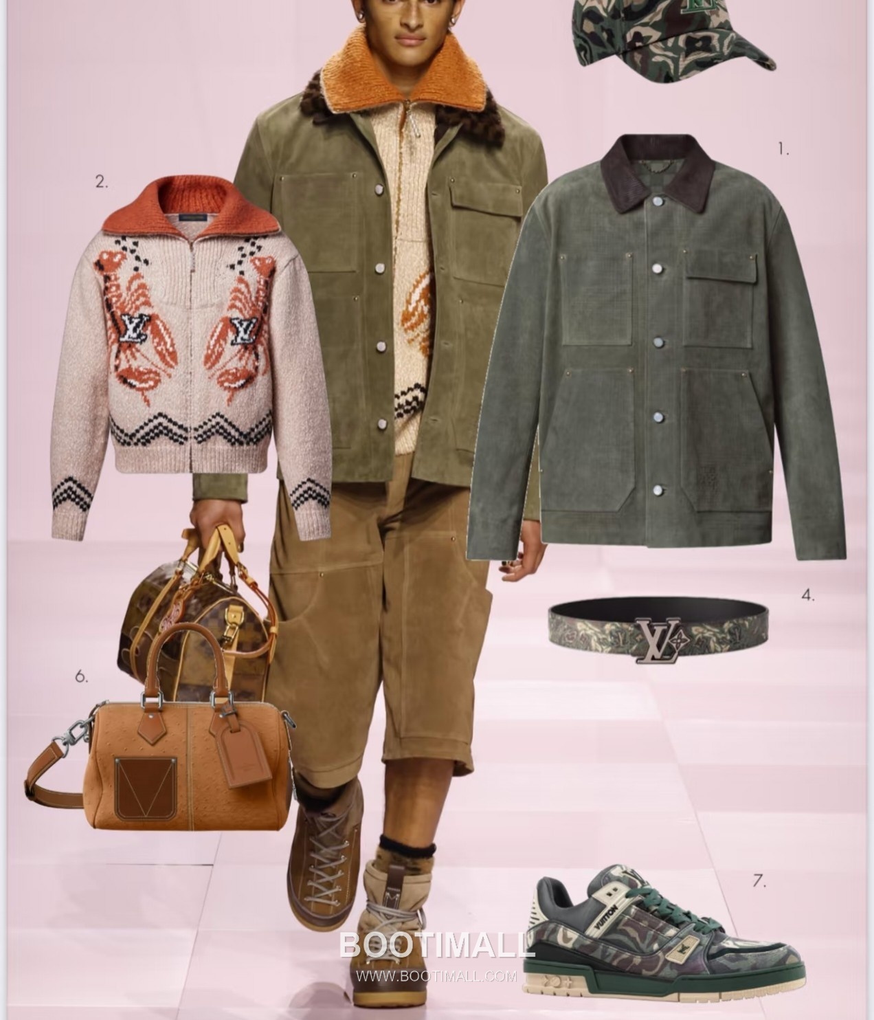 Louis Vuitton Speedy Bandoulière 25 Ostrich Leather Brown Shoulder Bag 루이비통 스피디 반둘리에르 25 M89119 오스트리치 레더 브라운 숄더백 25cm 1