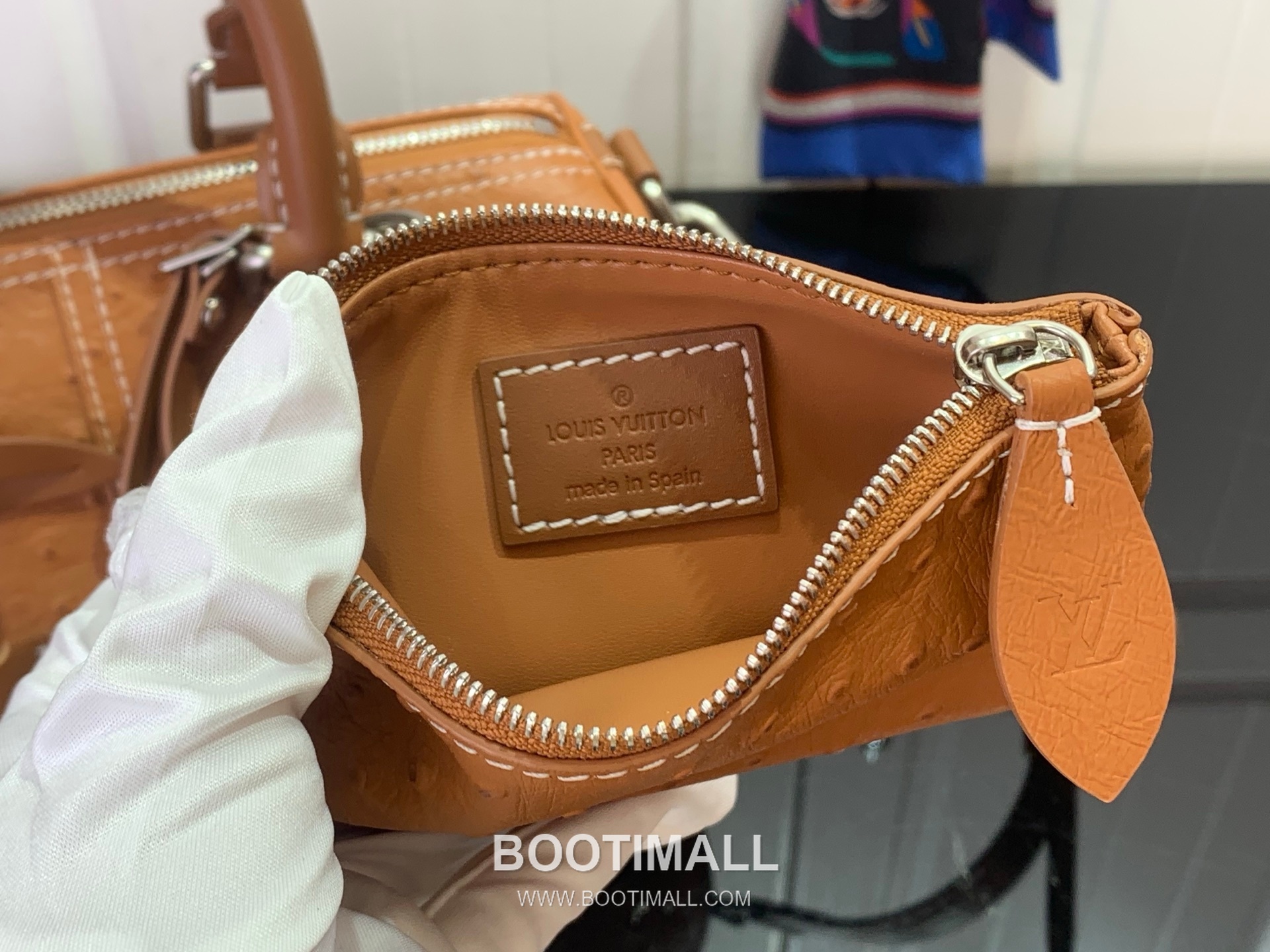 Louis Vuitton Speedy Bandoulière 25 Ostrich Leather Brown Shoulder Bag 루이비통 스피디 반둘리에르 25 M89119 오스트리치 레더 브라운 숄더백 25cm 13