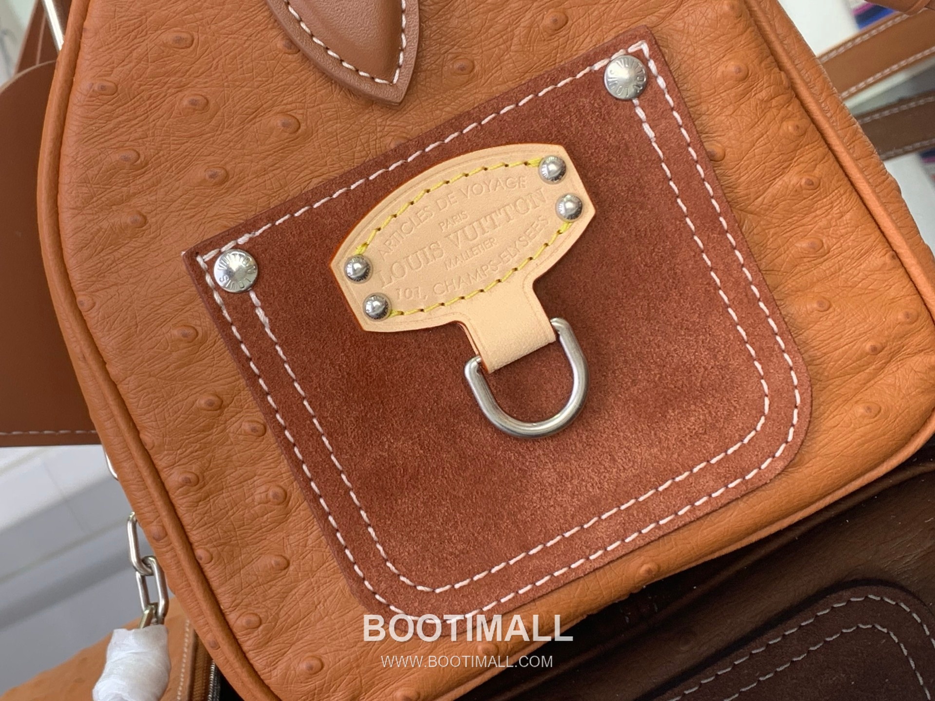 Louis Vuitton Speedy Bandoulière 25 Ostrich Leather Brown Shoulder Bag 루이비통 스피디 반둘리에르 25 M89119 오스트리치 레더 브라운 숄더백 25cm 14